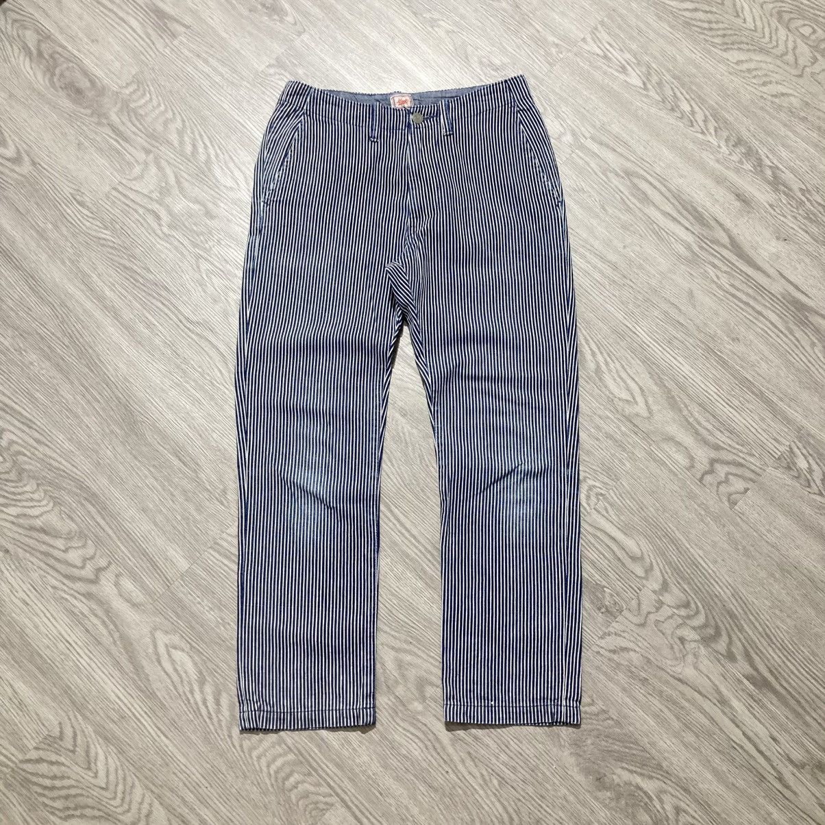 45rpm 🇯🇵 Vintage 45rpm Japan Hickory Stripe Pants Made In Japan Size US 27 - 1 Thumbnail