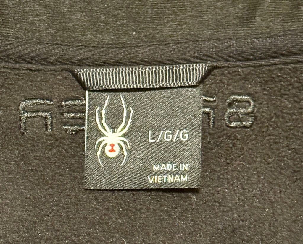 Spyder Spyder Half Zip Sweater Base Layer + Fleece Lining!!! -sz L Size US L / EU 52-54 / 3 - 2 Thumbnail