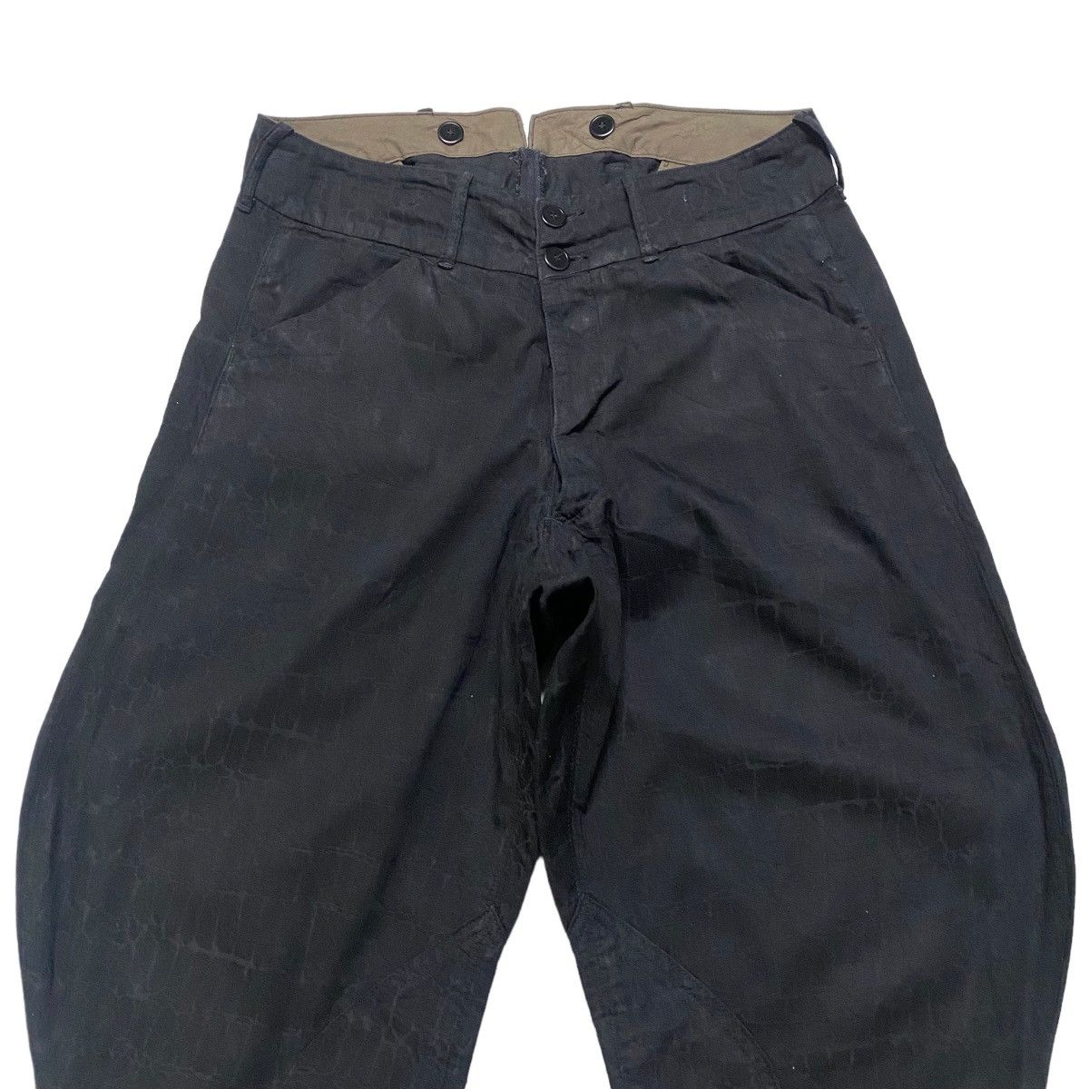 BLACK SIGN Black Sign Breeches Jodhpur Pants Black Scaly Size US 30 / EU 46 - 4 Thumbnail