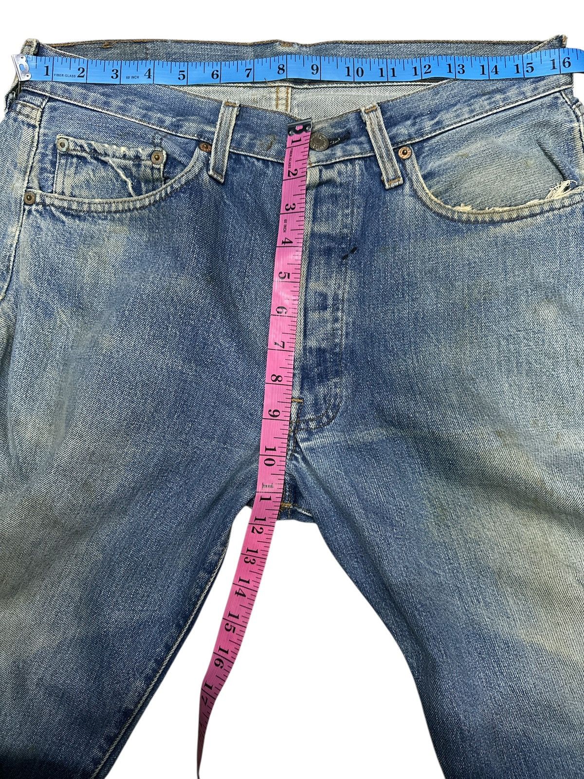Levi's Distress Vintage Levis Big E 90s . Size US 32 / EU 48 - 9 Thumbnail