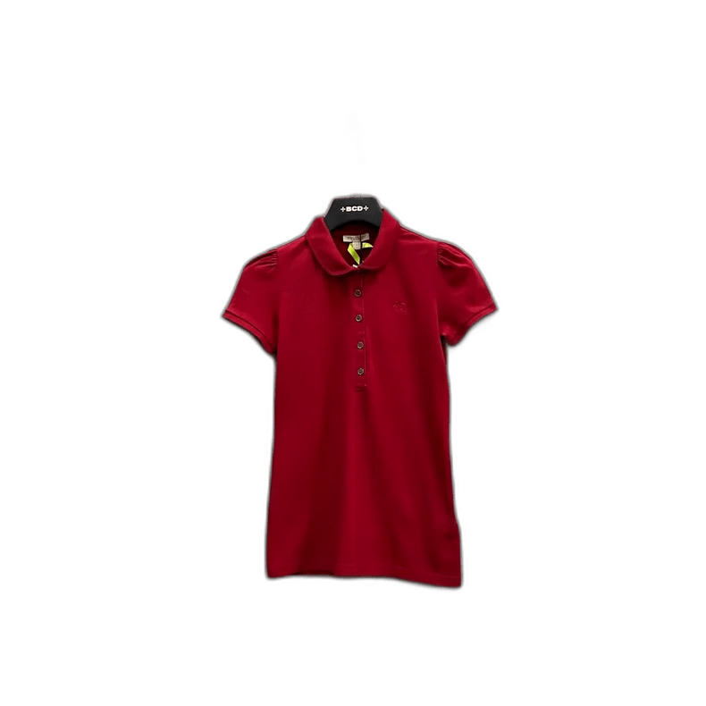 Burberry Burberry Red Polo Shirt XS Size New Size XS / US 0-2 / IT 36-38 - 1 Thumbnail