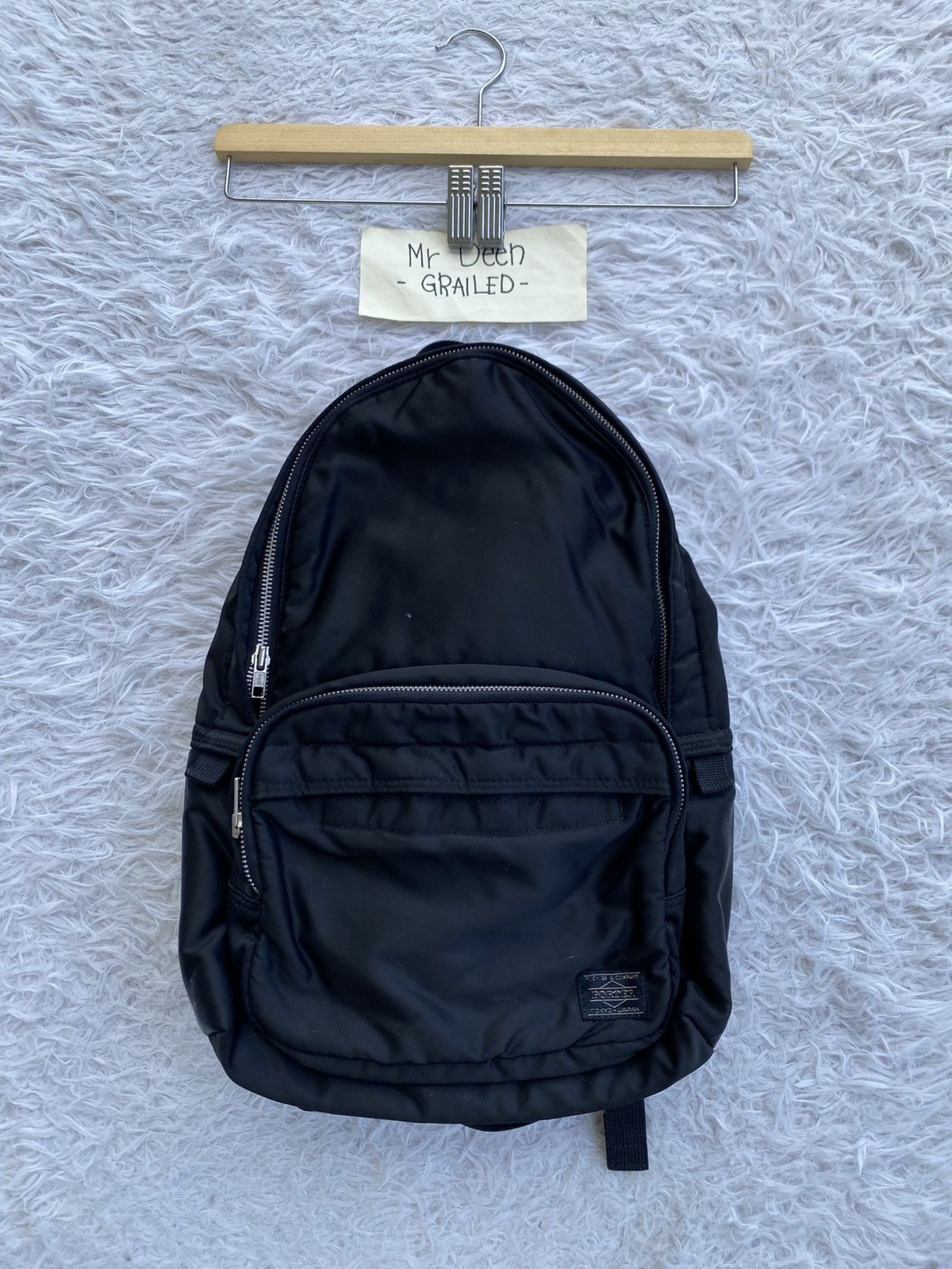 Rare Yoshida PORTER Tanker Nylon Black Backpack 10L