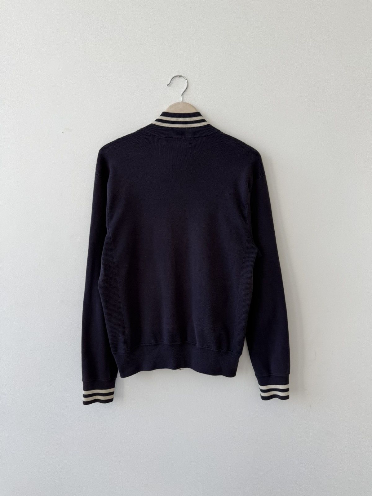 Polo Ralph Lauren Polo Ralph Lauren Vintage Full Zip Cotton Knit Sweater Navy Size US M / EU 48-50 / 2 - 6 Thumbnail