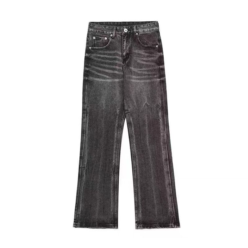 Japanese Brand × Jean Vintage washed ruined micro-flare wide-leg jeans Size US 32 / EU 48 - 5 Thumbnail