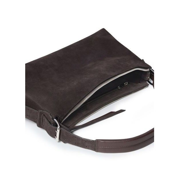 Lemaire Lemaire Belted Baguette Ebony Brown Leather Shoulder Bag New Size ONE SIZE - 3 Thumbnail