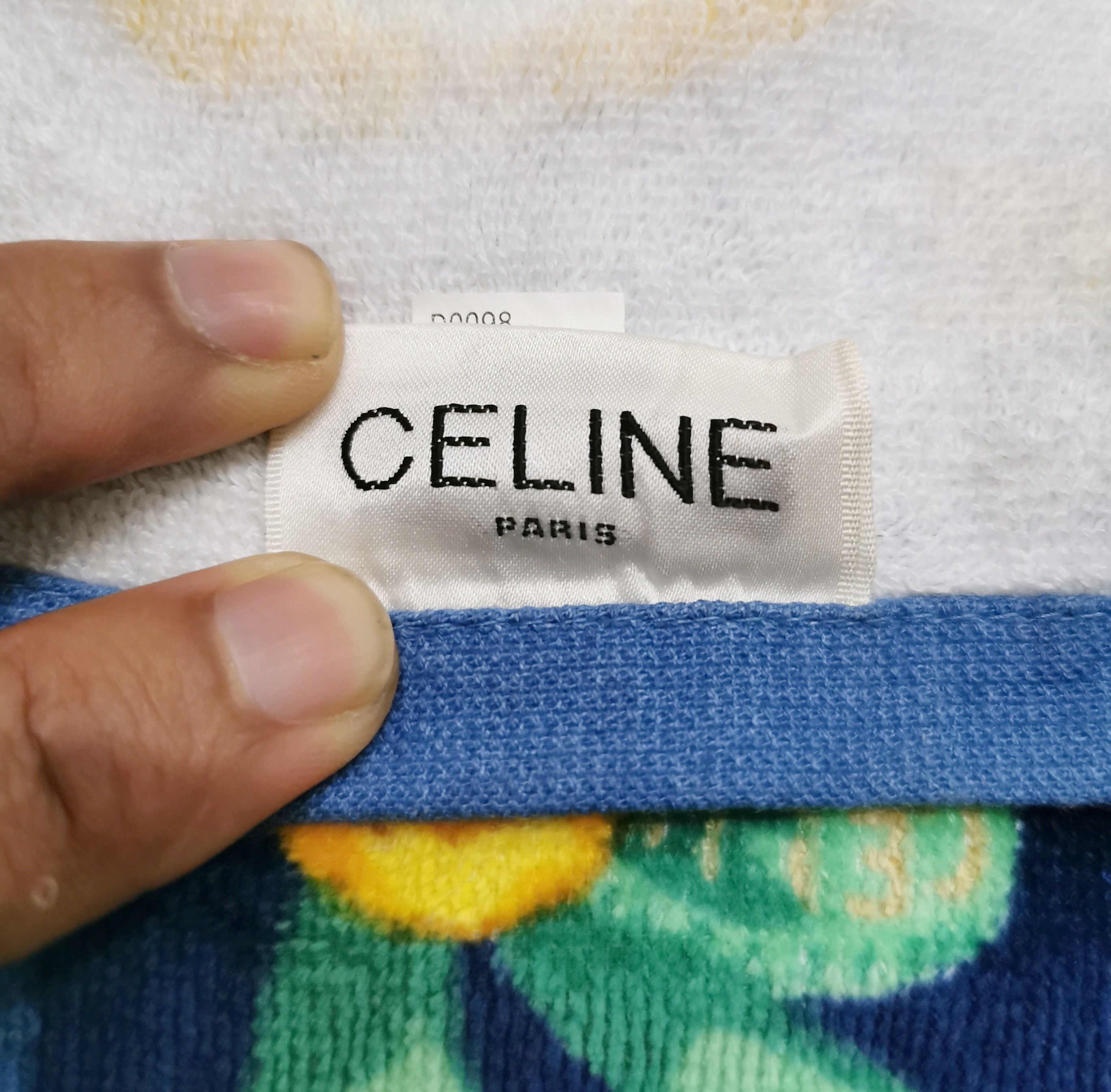 Celine Celine Paris All Over Printed Towel Size ONE SIZE - 8 Thumbnail