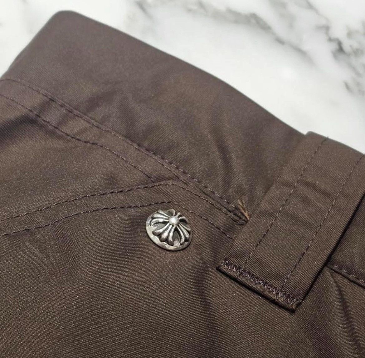 Chrome Hearts Chrome Hearts Nylon Double Knee Carpenter Cross Patch Pants Size US 36 / EU 52 - 6 Thumbnail