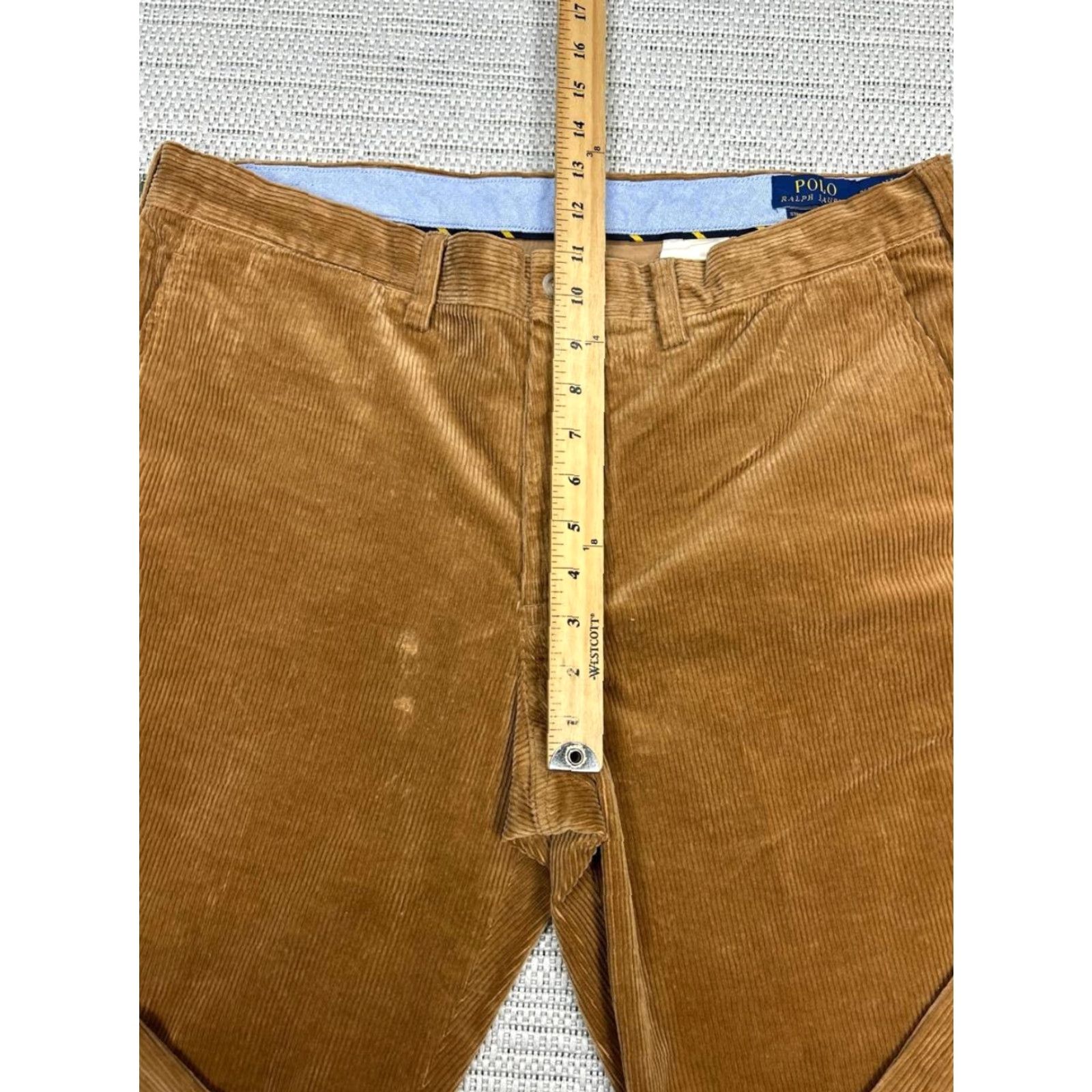 Polo Ralph Lauren Polo Ralph Lauren Pants Mens 34 Corduroy Brown Mid Rise Straight Casual Size US S / EU 44-46 / 1 - 5 Thumbnail