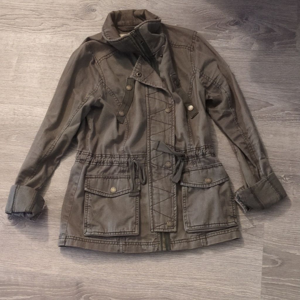 Hollister Hollister green jacket size small Size S / US 4 / IT 40 - 1 Thumbnail