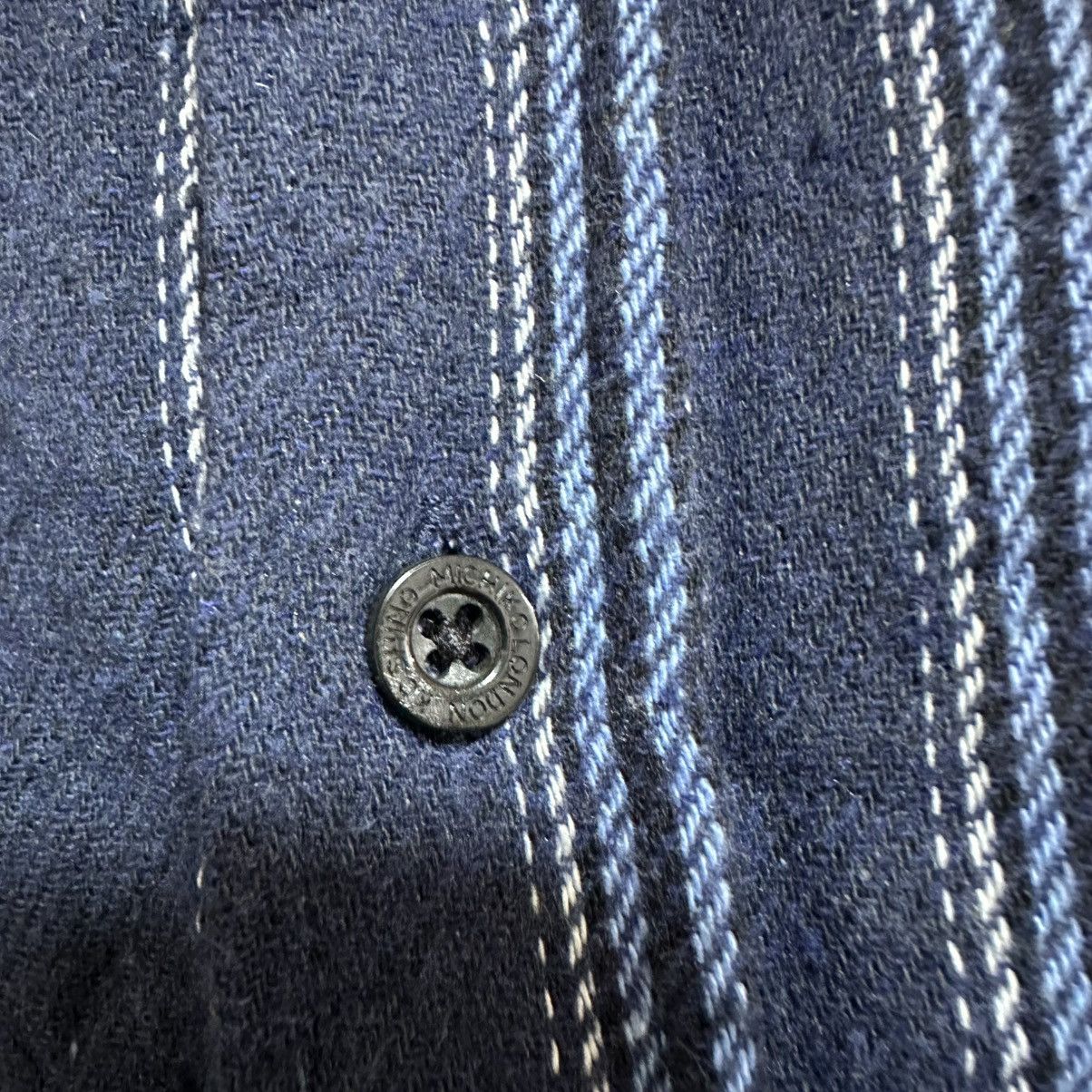 Michiko Koshino London Vintage Striped Flannel Michiko Koshino London Size US L / EU 52-54 / 3 - 6 Thumbnail
