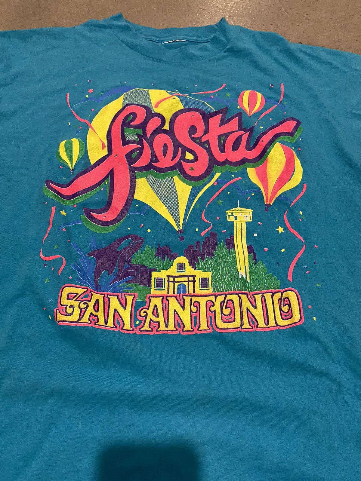Gildan × Vintage 90s’ San Antonio “Fiesta” Tee Size US XL / EU 56 / 4 - 3 Thumbnail