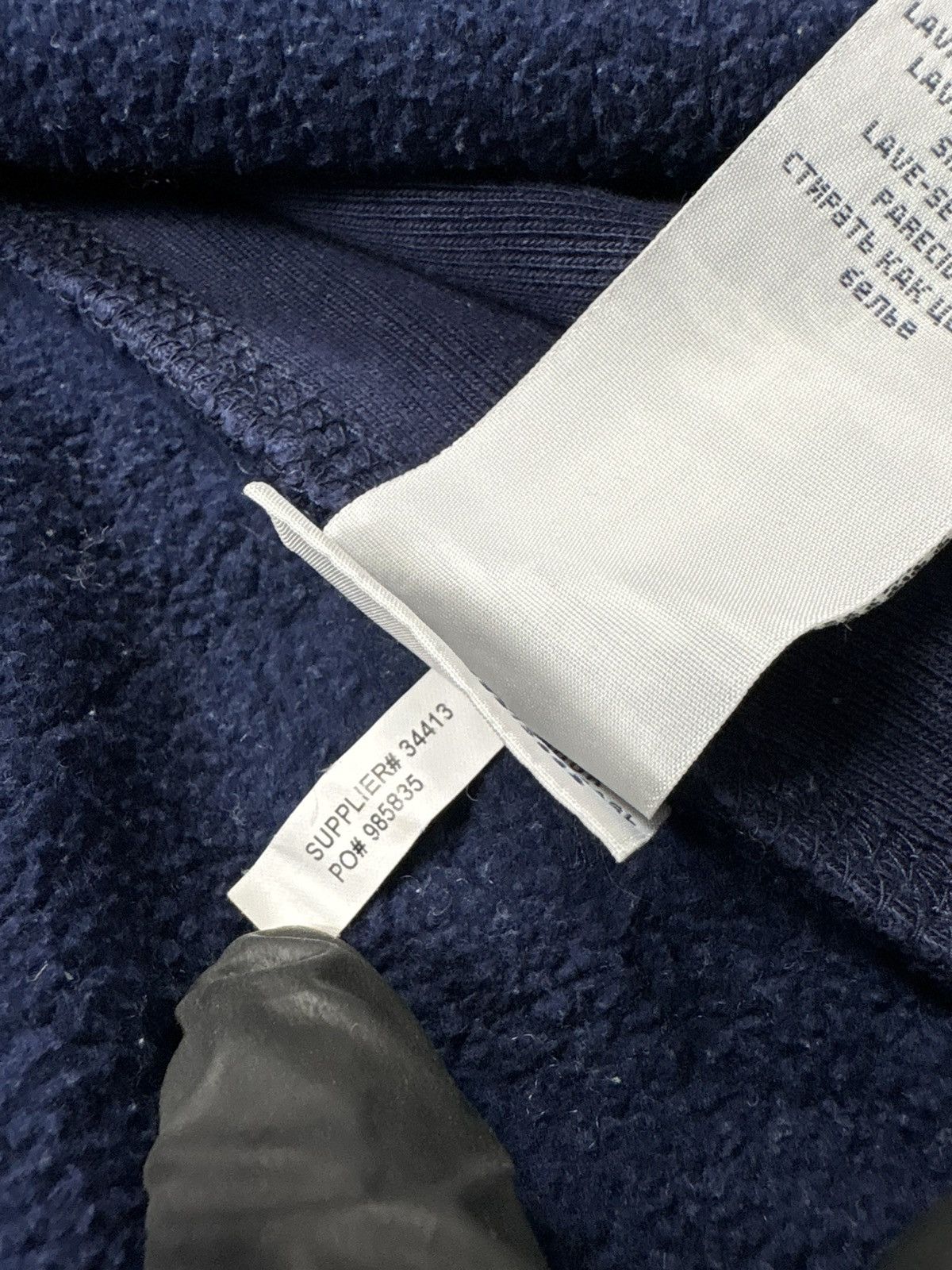 Polo Ralph Lauren Vintage Polo Ralph Lauren Full Zip Logo Hoodie Navy 90s Y2K Size US S / EU 44-46 / 1 - 12 Thumbnail