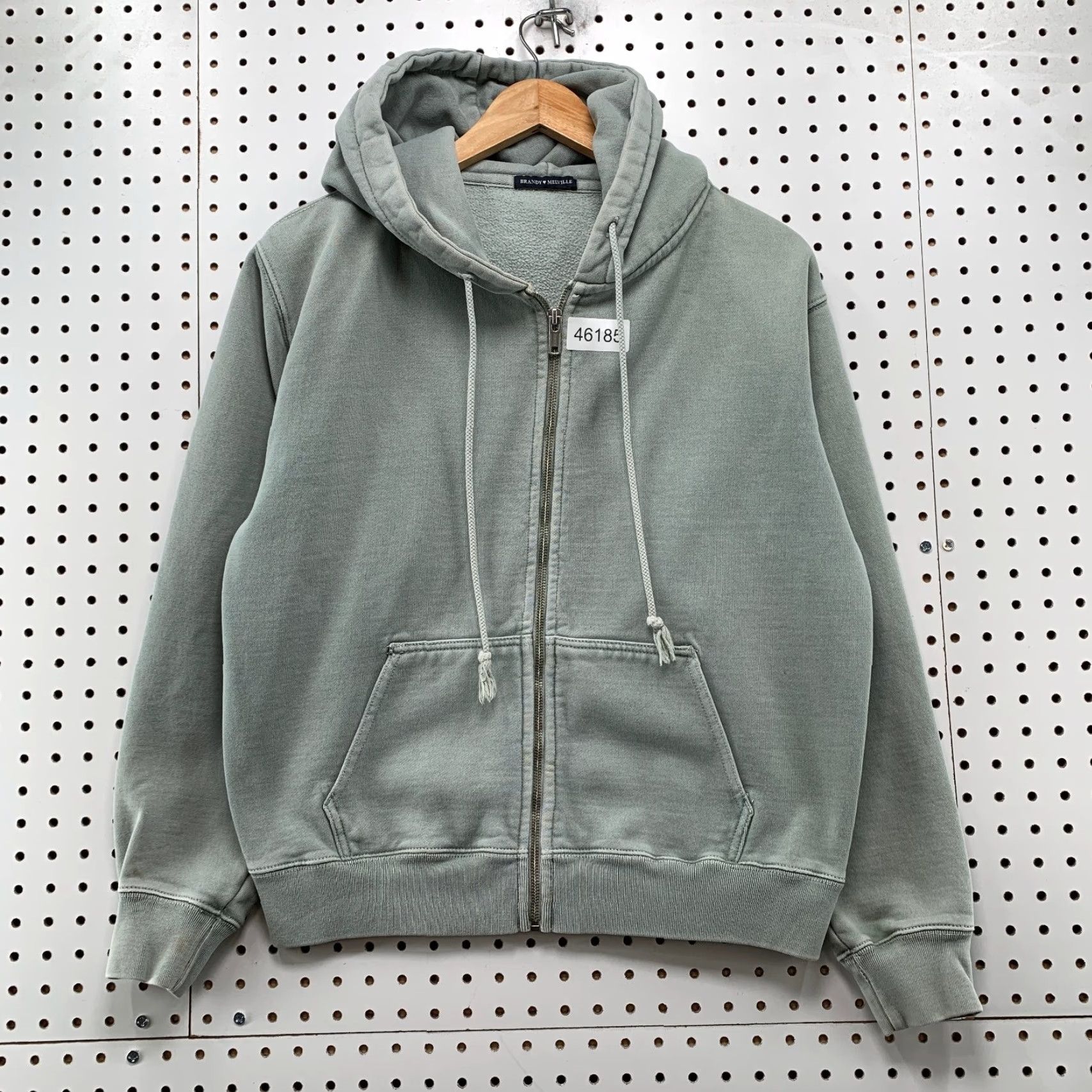 Brandy Melville Brand Melville Hoodie Sweatshirt Womens One Size Zip Hooded Fleece Size ONE SIZE - 2 Thumbnail