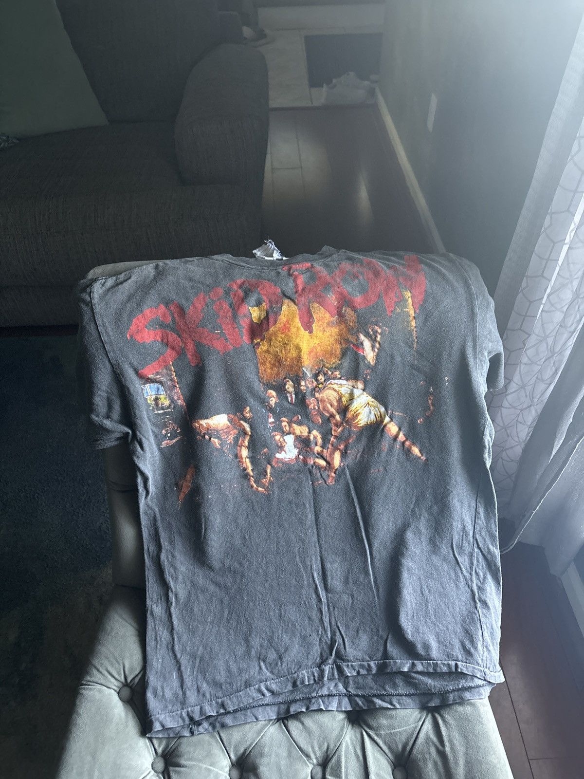 Vintage skid row 91/92 concert tshirt Size US XL / EU 56 / 4 - 1 Thumbnail