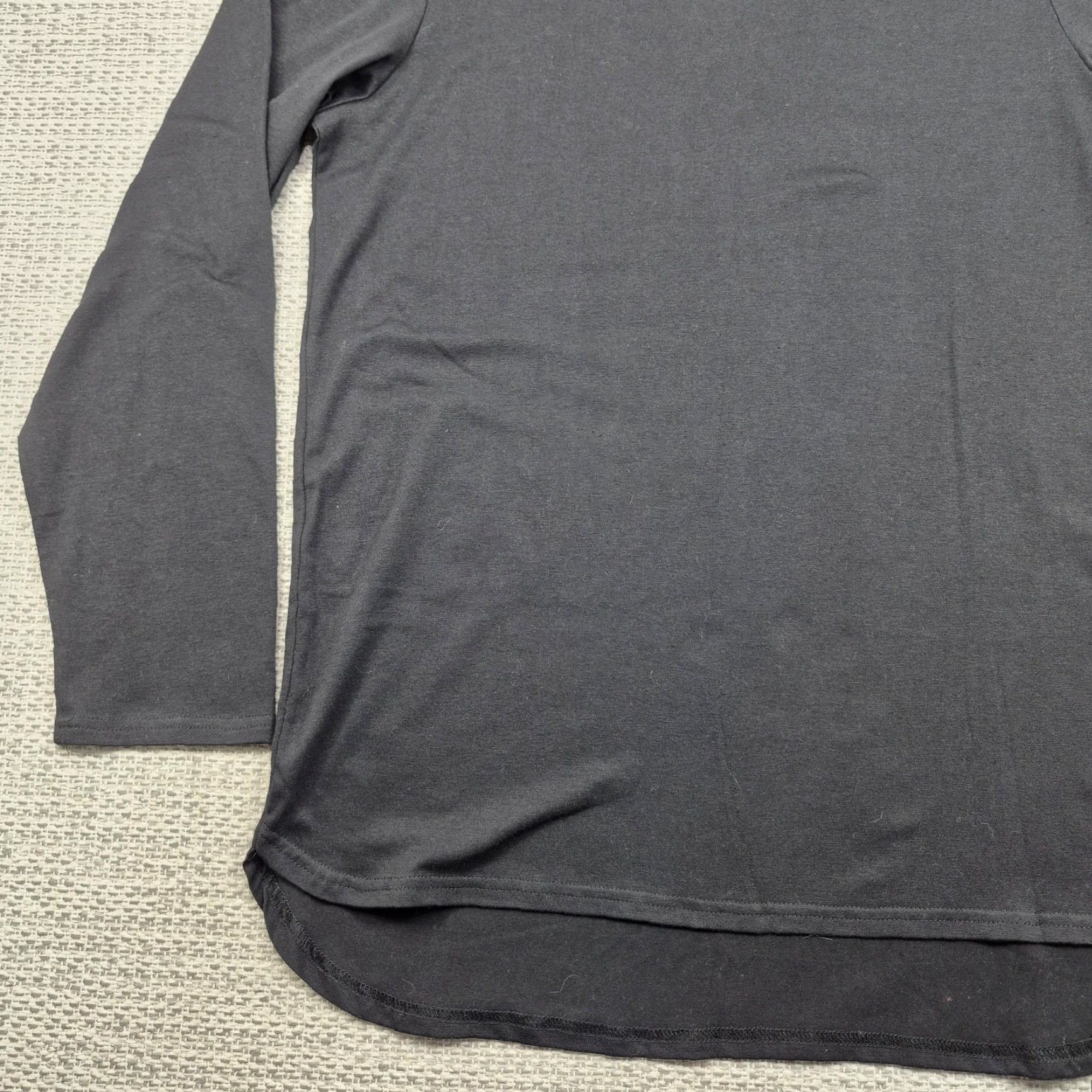 Vintage Killion Shirt Mens Medium Black Long Sleeve Curved Hem Crew Neck Tee Size US M / EU 48-50 / 2 - 3 Thumbnail