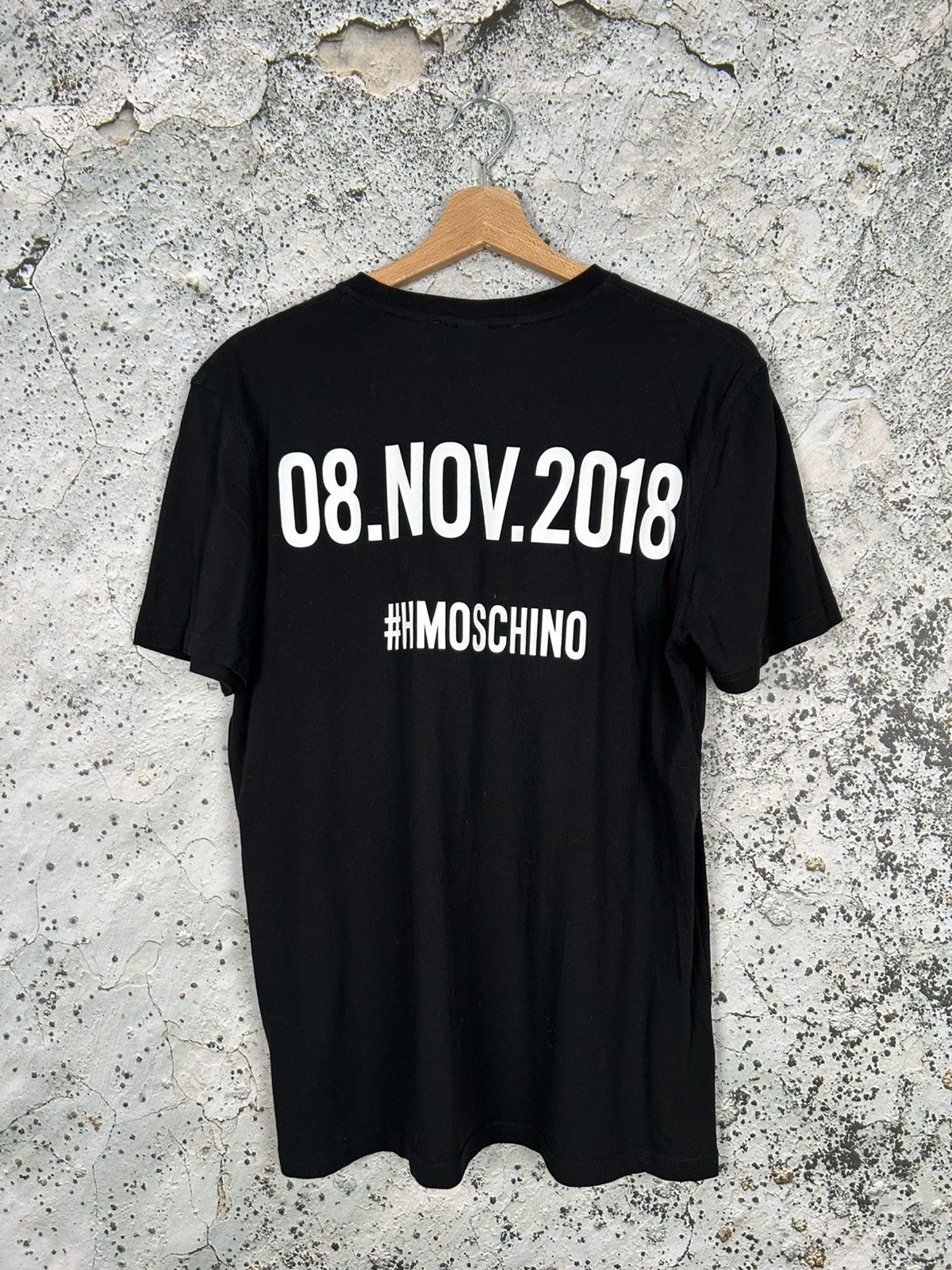 H&M × Moschino Moschino x H&M Crew Graphic Tee Streetwear Designer Hype Size US S / EU 44-46 / 1 - 4 Thumbnail