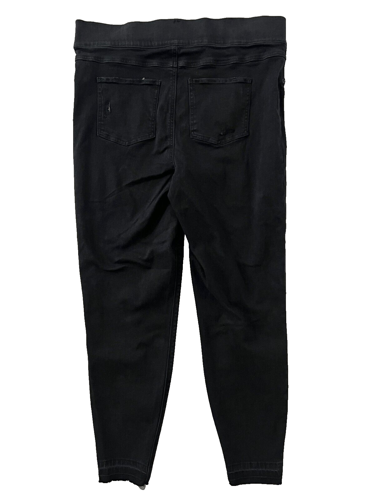 Spanx Spanx Distressed Skinny Jeans Vintage Black ( 2X ) Size 42" / US 20 - 4 Thumbnail