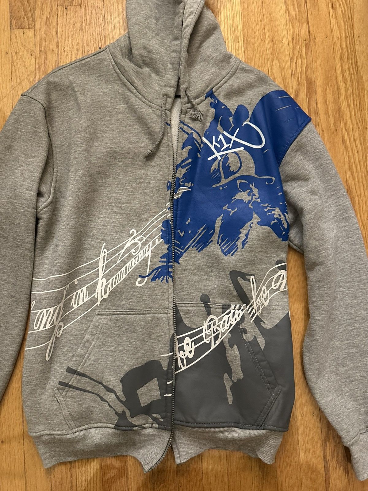 K1X K1X Men’s Zip Up Hoodie Size US XL / EU 56 / 4 - 2 Thumbnail