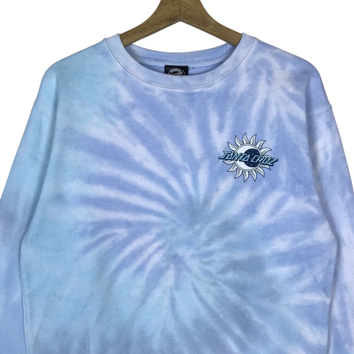 Santa Cruz Skateboards Vintage Santa Cruz Tie Dye Pullover Jumper Sweatshirt Size US S / EU 44-46 / 1 - 2 Thumbnail