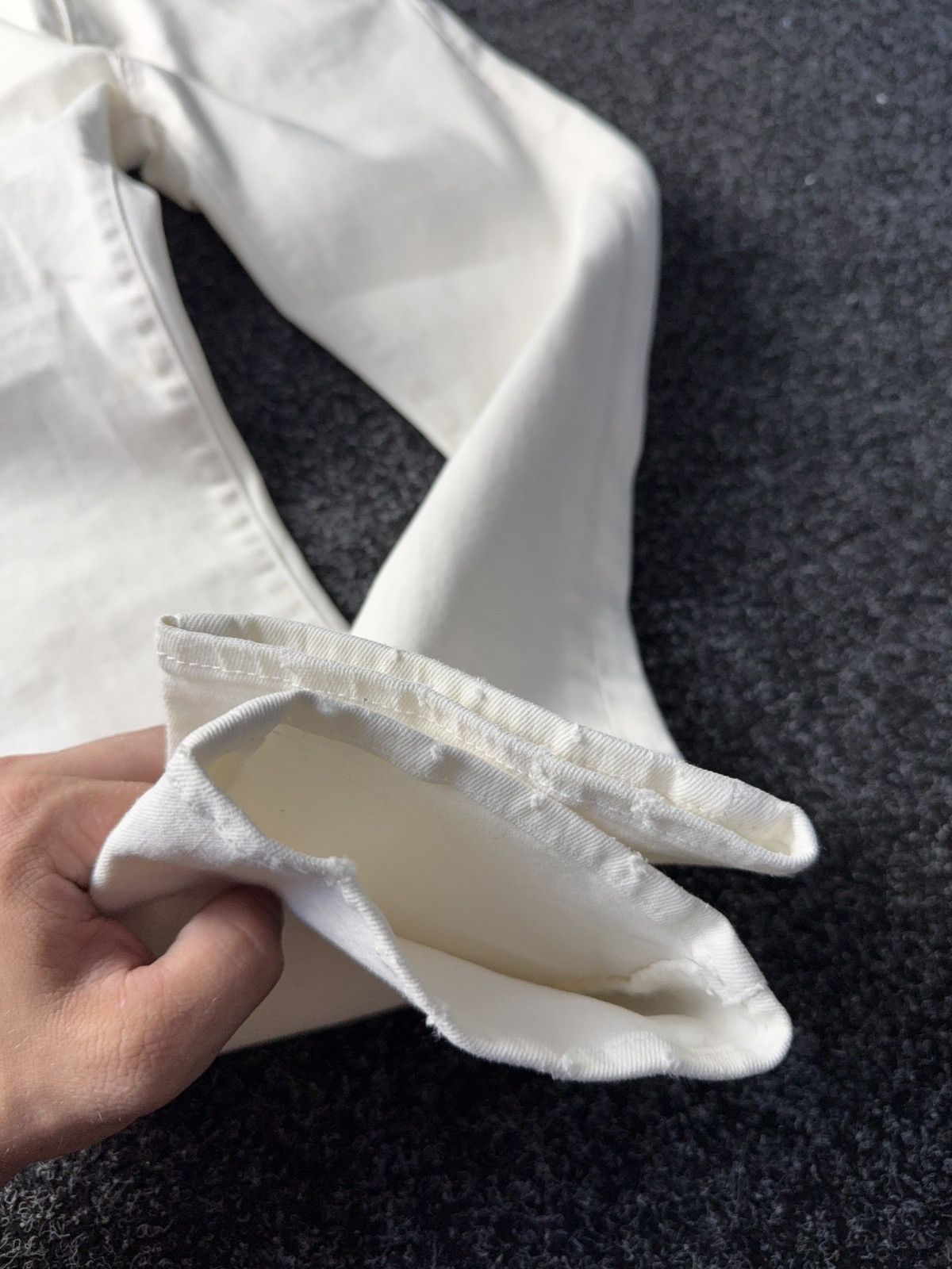 R13 Vintage Retro R13 White Denim pants jeans Italy y2k Size 30" / US 8 / IT 44 - 18 Thumbnail