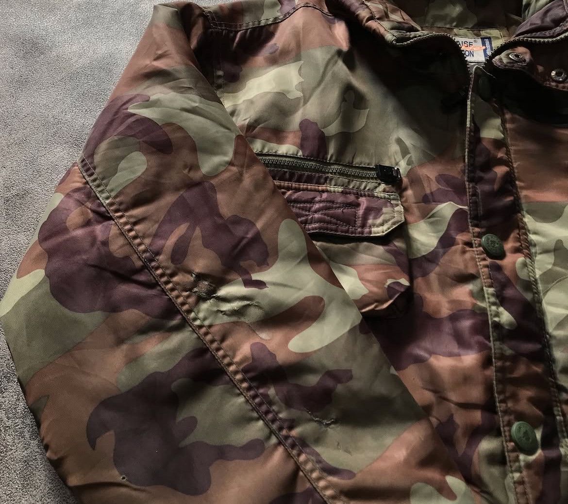 Japanese Brand 2000s Sin Army Tactical Cargo Camo Military Jacket y2k Lgb Size US XL / EU 56 / 4 - 5 Thumbnail