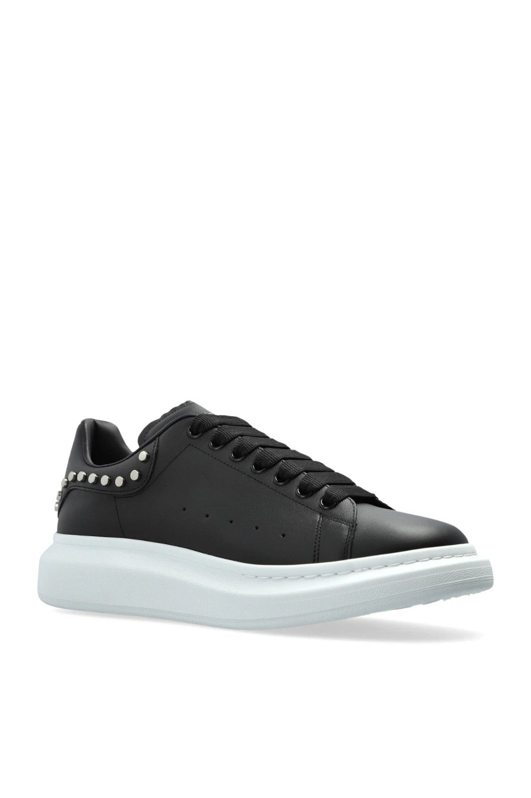 MCQUEEN Oversized Men's Black Studded Sneakers New