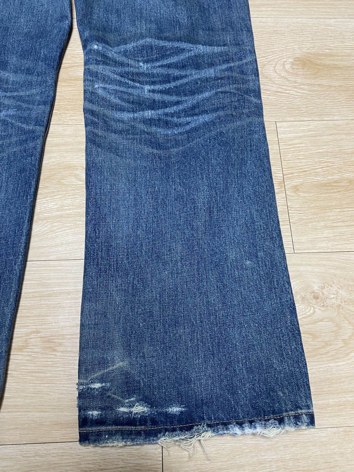 Celine × Hedi Slimane 29 Celine midnight sapphire Wesley denim pants jeans Size US 29 - 6 Thumbnail