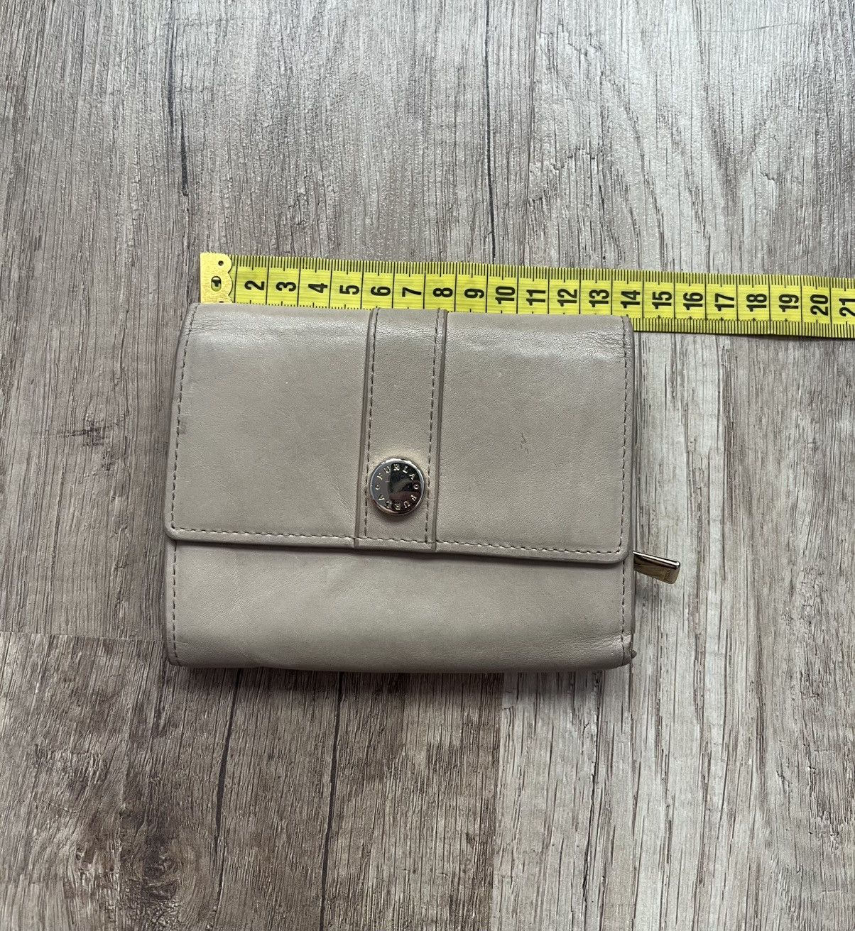 Furla Furla Genuine Leather Compact Wallet – Taupe Size ONE SIZE - 7 Thumbnail