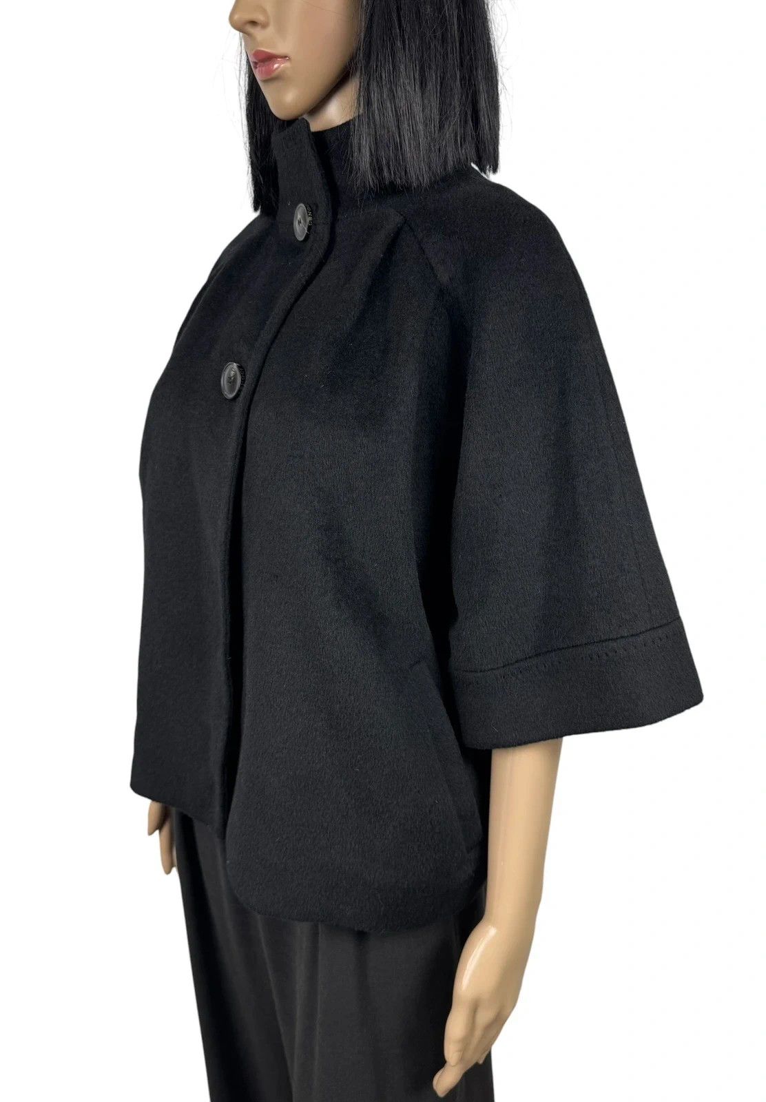 Other Lenoci Key To Elegance Cashmere Coat Short Sleeve Size M / US 6-8 / IT 42-44 - 4 Thumbnail