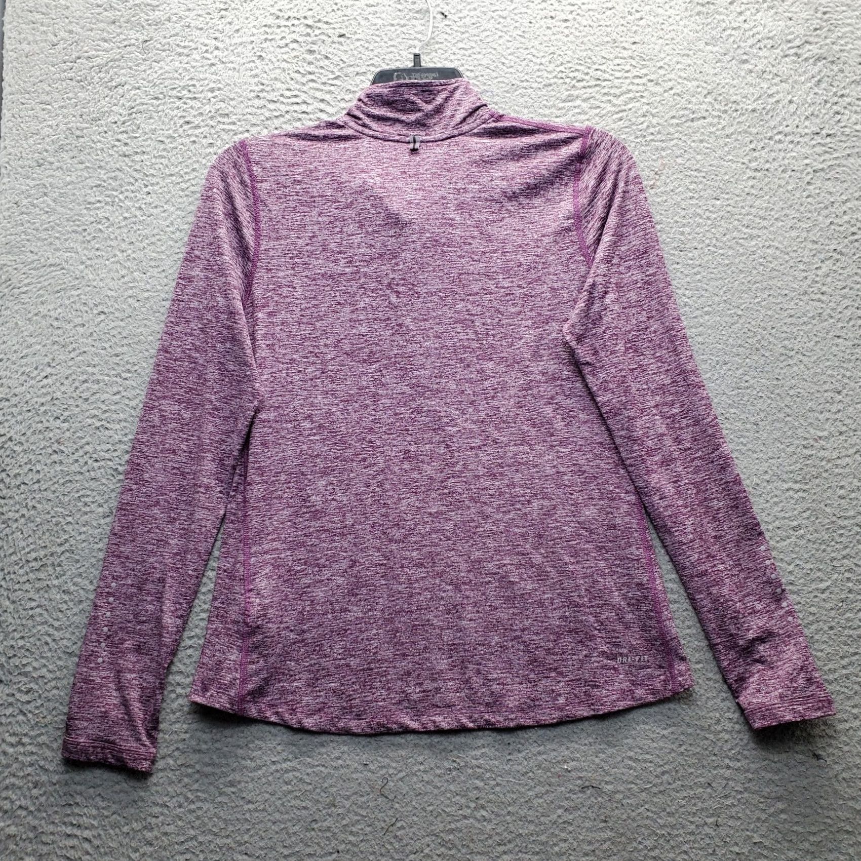Nike Nike Womens 1/4 Zip Pullover Casual Running Dri-Fit Space Dye M Multicolor Long Sleeve Size M / US 6-8 / IT 42-44 - 2 Thumbnail