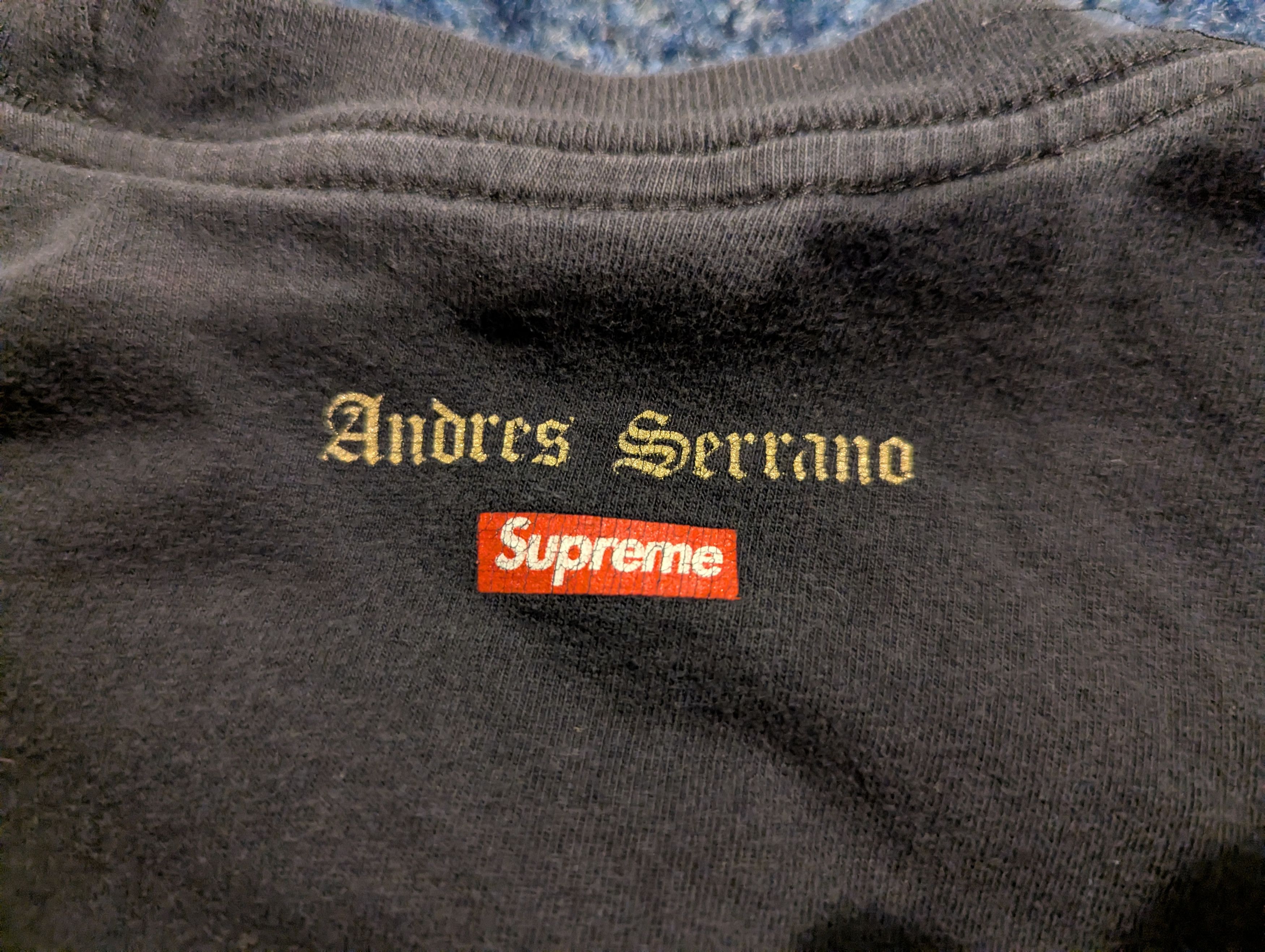 Supreme Supreme x Andres Serrano Madonna & Child Tee Size US L / EU 52-54 / 3 - 6 Thumbnail