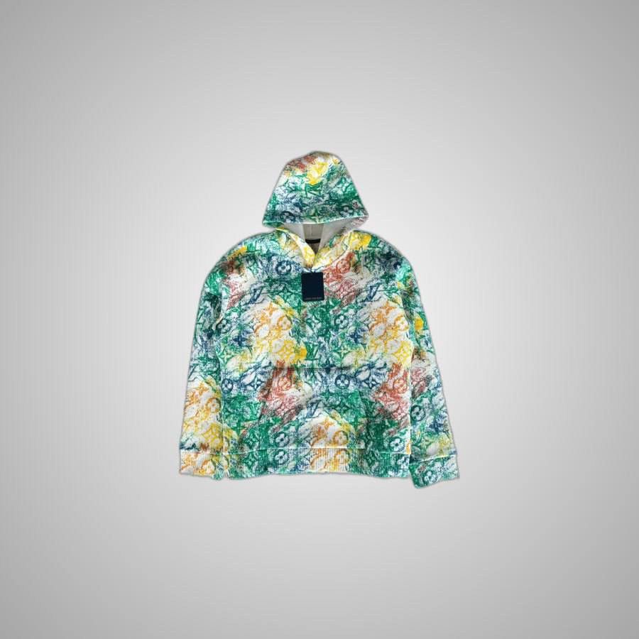 Louis Vuitton LOUIS VUITTON MULTICOLOR PASTEL MONOGRAM HOODIE Size US XL / EU 56 / 4 - 1 Thumbnail