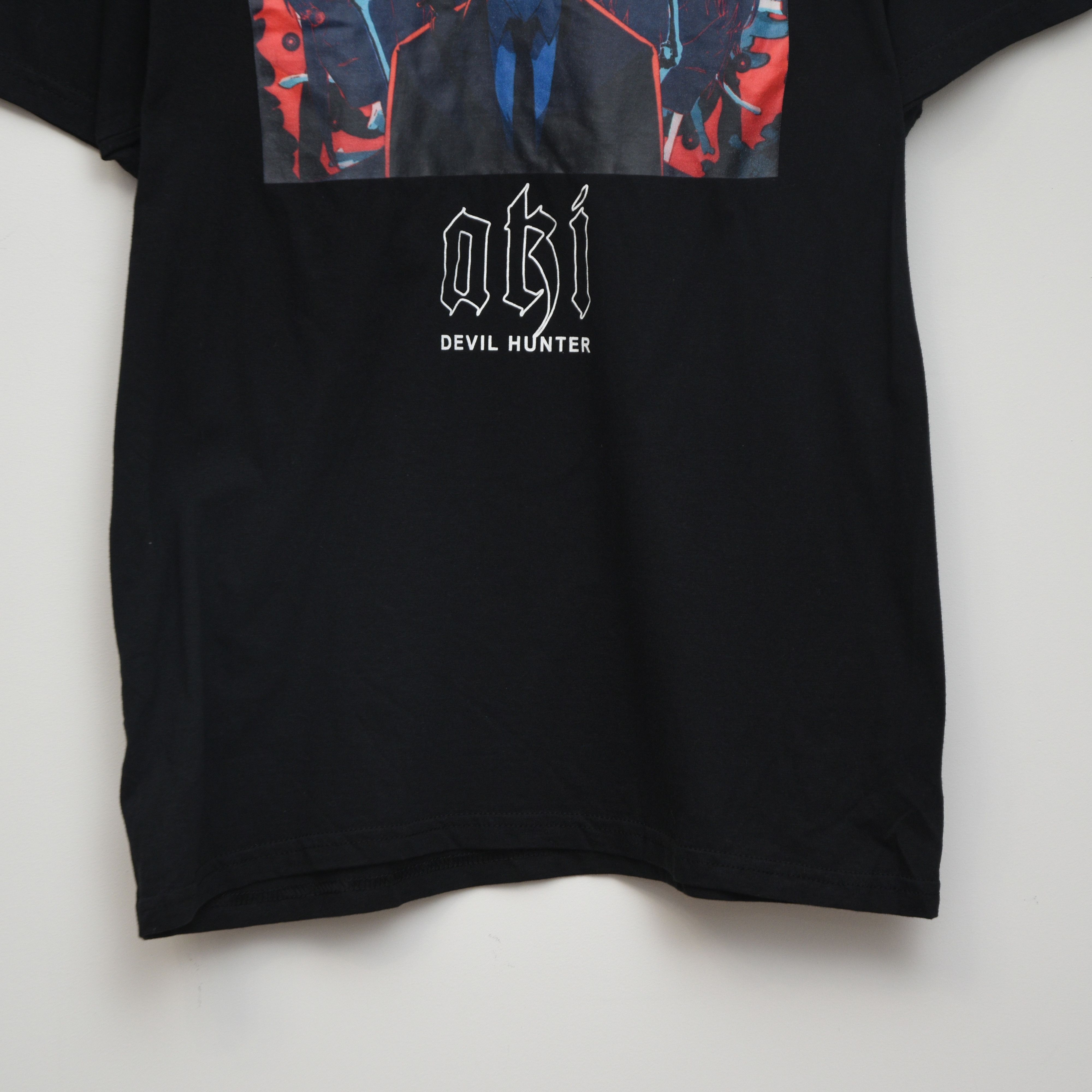 Anime Chainsaw Man Aki Hayakawa Anime T-Shirt Devil Hunter Size US M / EU 48-50 / 2 - 3 Thumbnail