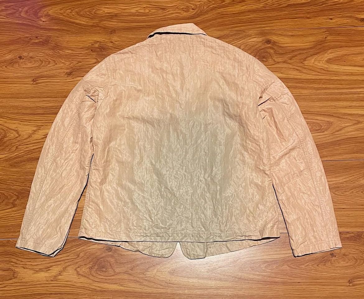 Issey Miyake 1990s Issey Miyake Crinkled Iridescent Blazer Size US M / EU 48-50 / 2 - 5 Thumbnail