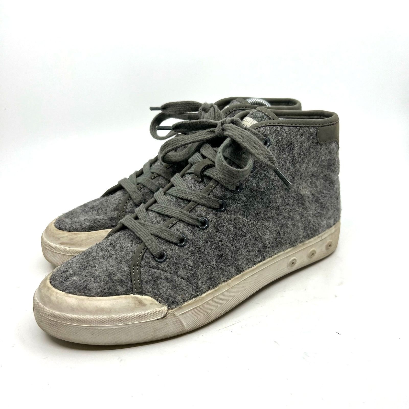 Rag & Bone Rag & Bone Standard Issue Wool Gray Sneaker Women's 8 US Size US 8 / IT 38 - 1 Thumbnail