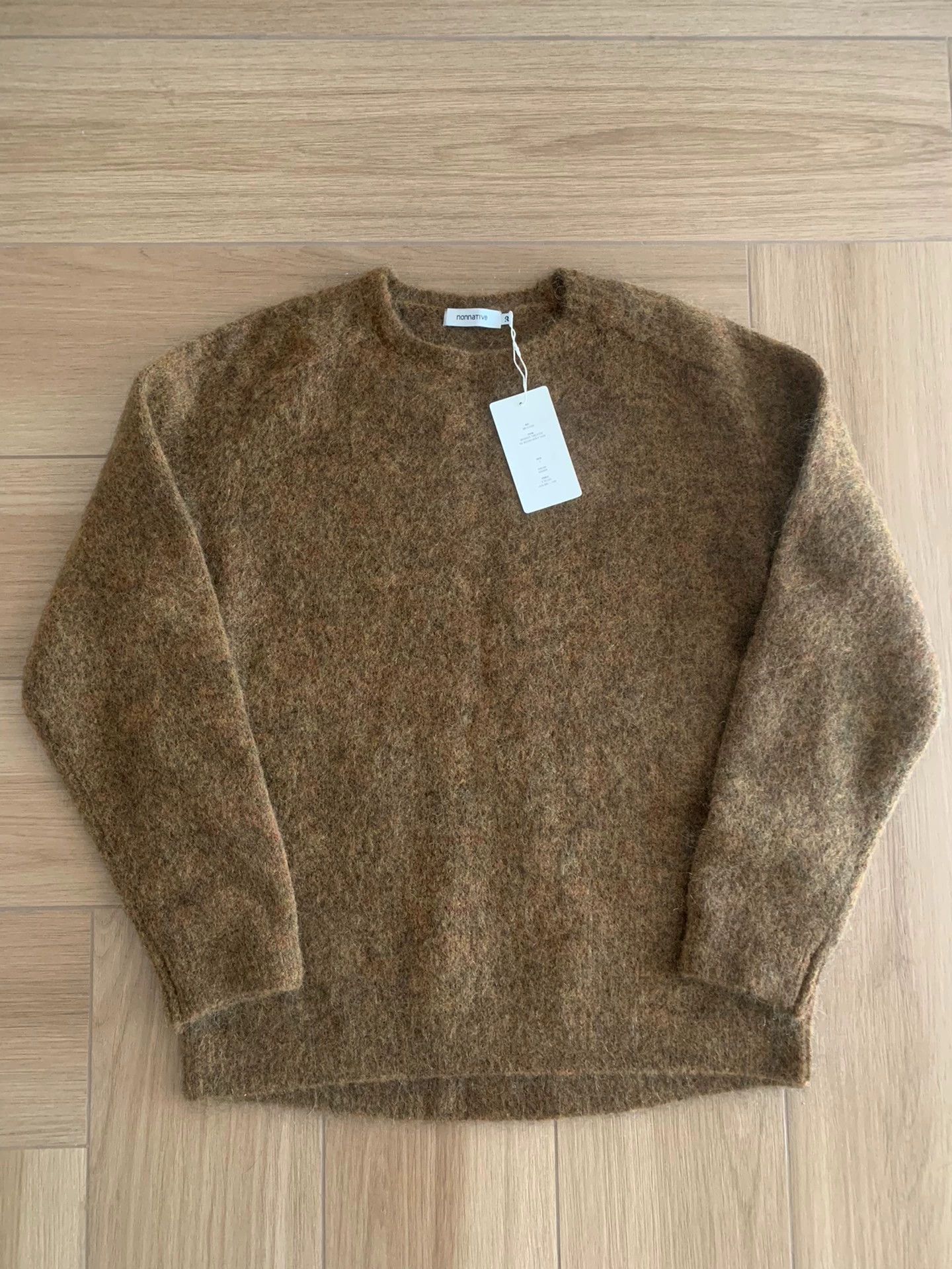 NASCAR nonnative WORKER SWEATER Kid Mohair Blend Size 3 Size US L / EU 52-54 / 3 - 1 Thumbnail