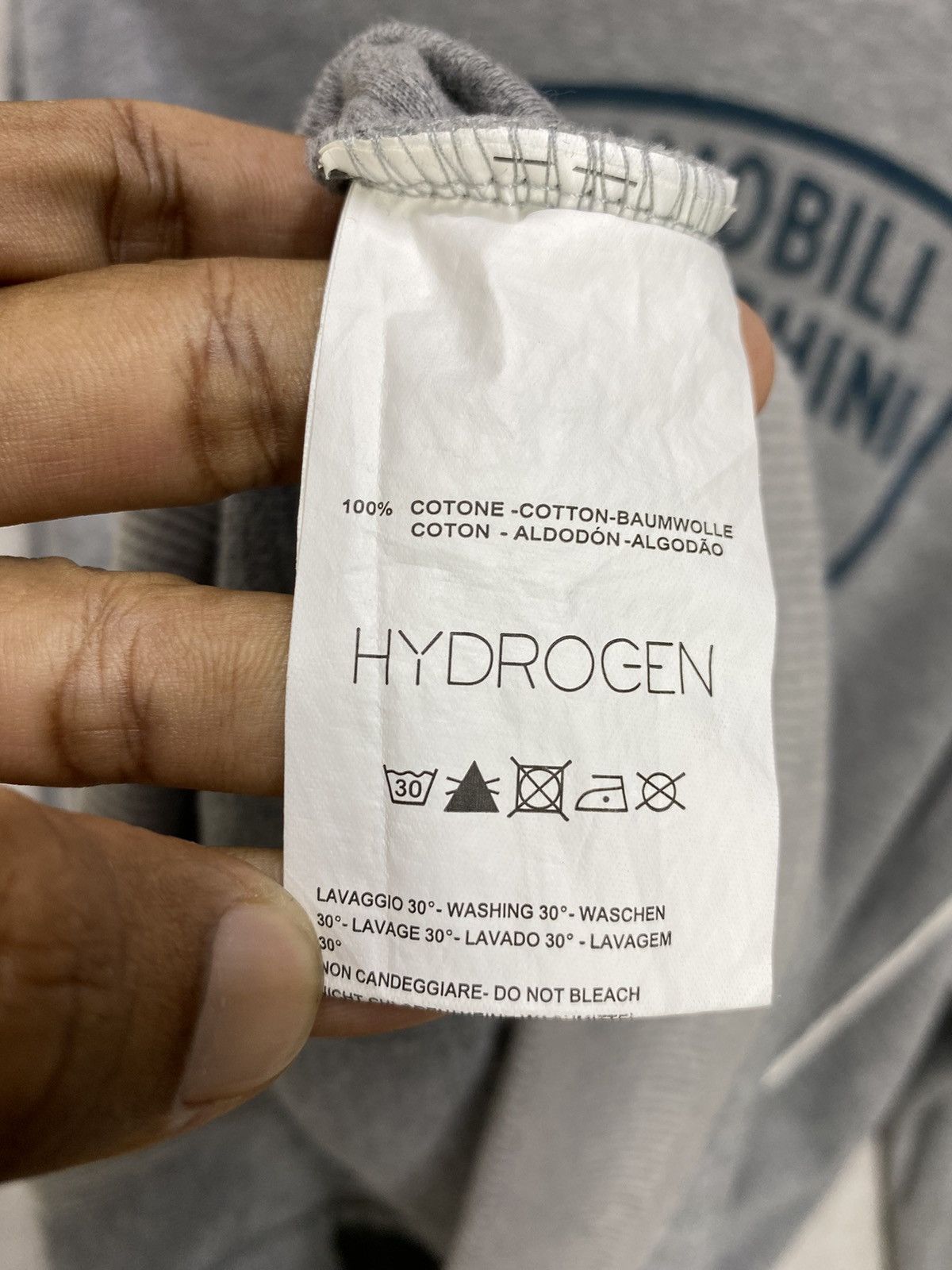 HYDROGEN Vintage Hydrogen Sweatshirt Fullzip Size Medium Size US M / EU 48-50 / 2 - 9 Thumbnail