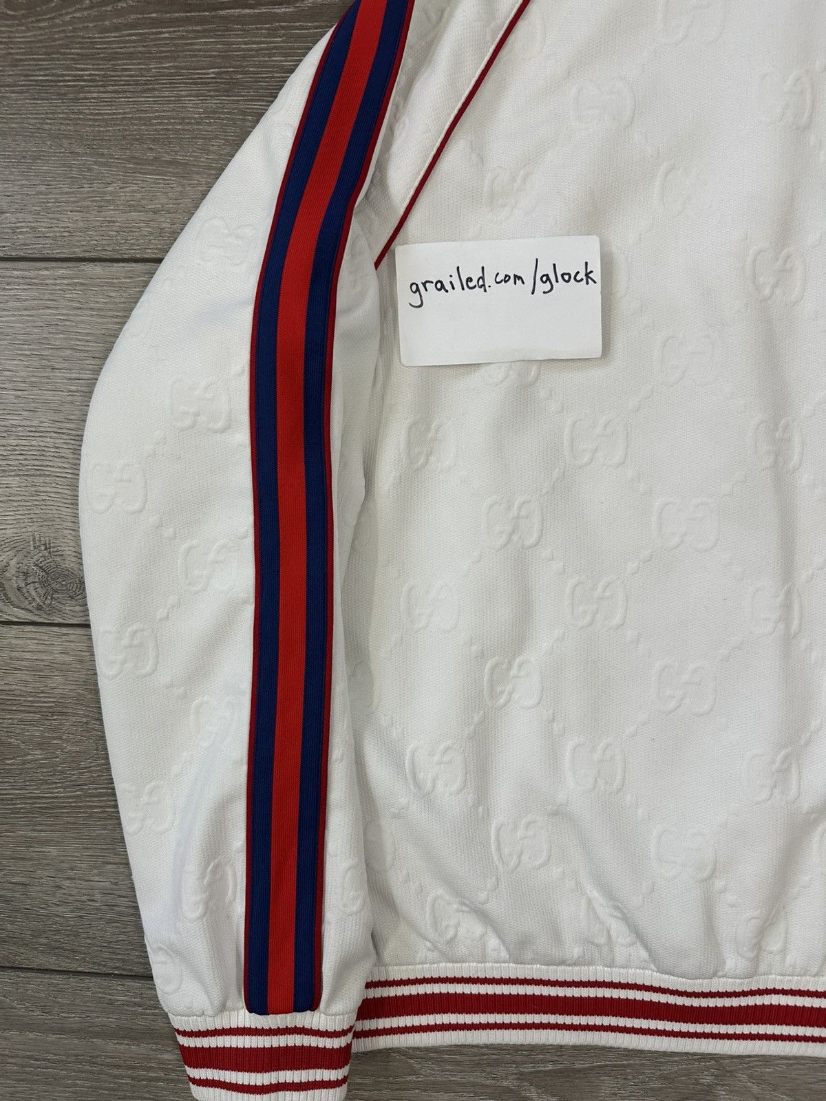 Gucci Gucci GG Logo Full Print Zip Up Windbreaker Hoodie XL Size US XL / EU 56 / 4 - 8 Thumbnail