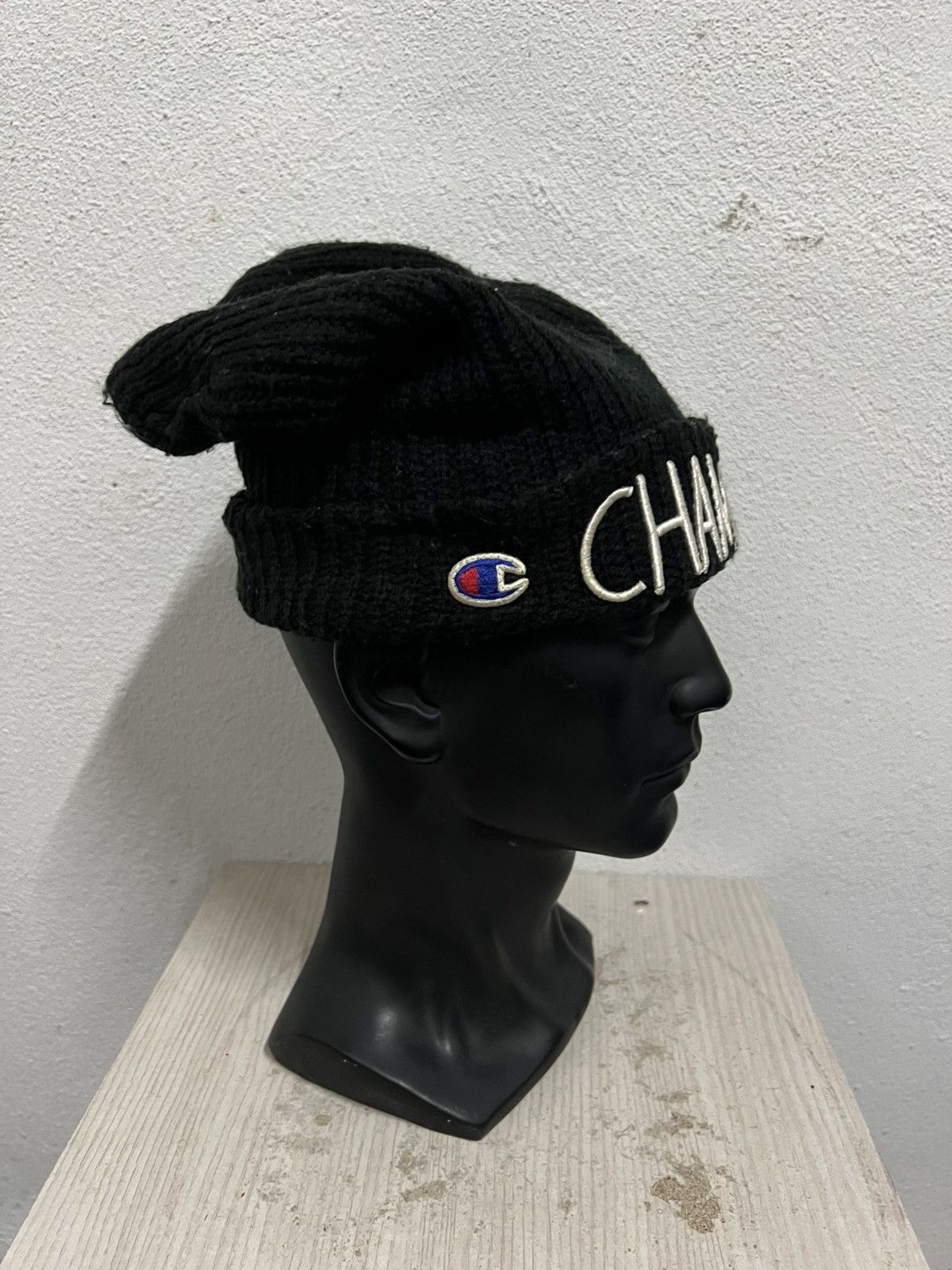 Champion Champion Spell Out Beanie Hat Size ONE SIZE - 4 Thumbnail