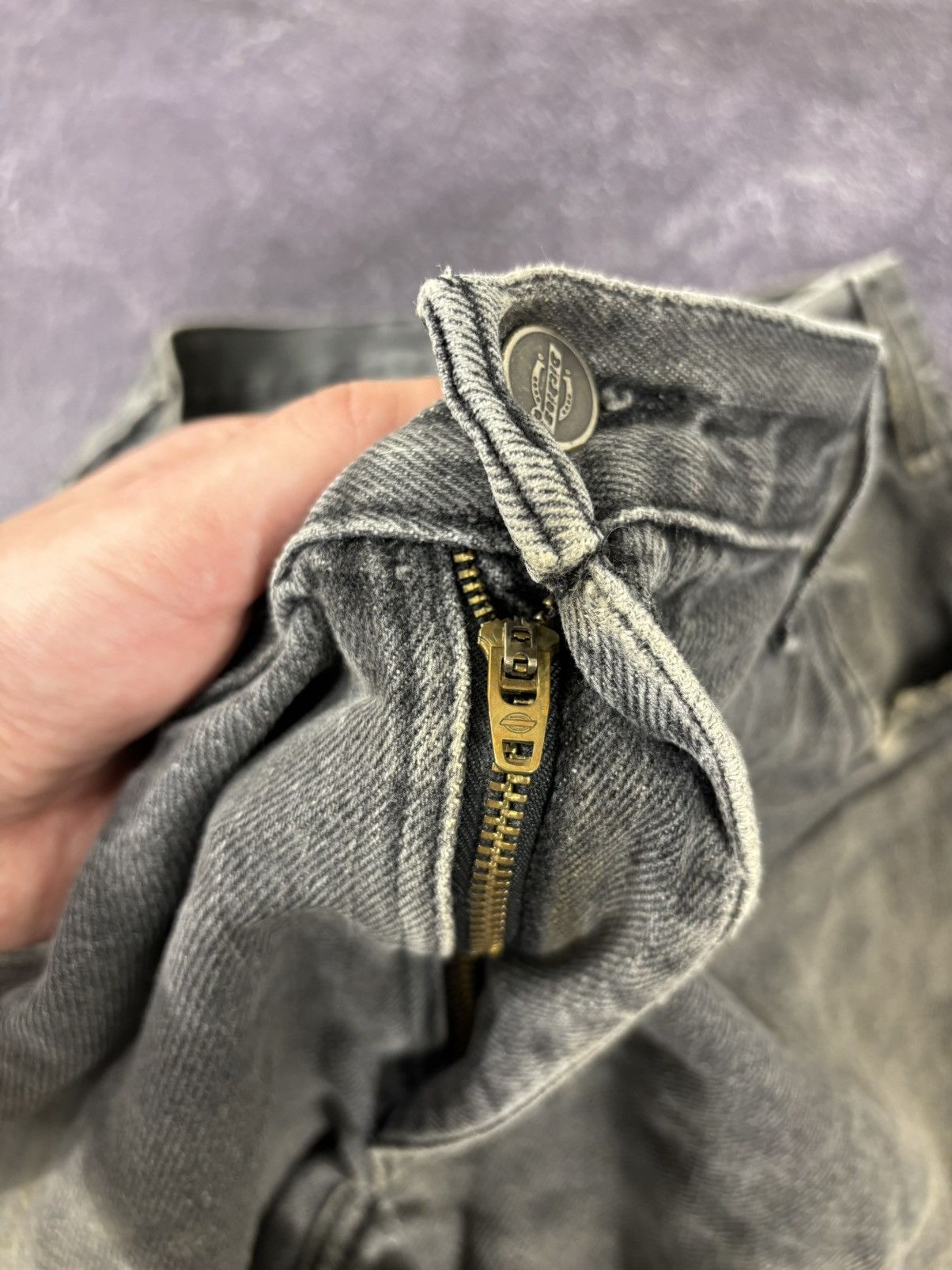 Dickies Vintage Dickies Rusted Gray USA Work Hype Baggy Pants Jeans Size US 36 / EU 52 - 12 Thumbnail