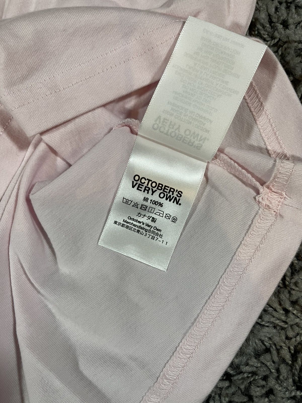 October's Very Own OVO Diamond Tee Pink Size US S / EU 44-46 / 1 - 6 Thumbnail