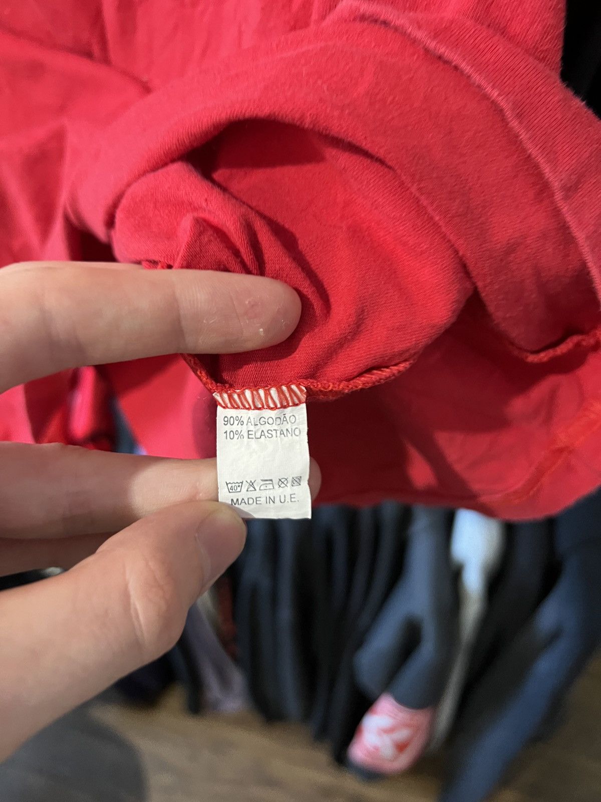 Dolce & Gabbana VINTAGE DOLCE & GABBANA RED GRAPHIC HYPE T SHIRT SIZE XXL Size US XL / EU 56 / 4 - 6 Thumbnail