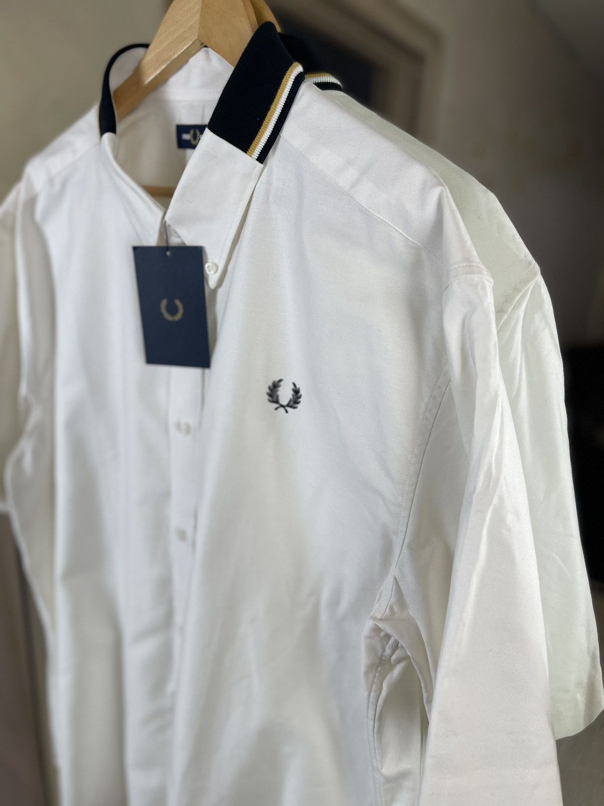 Fred Perry Fred Perry Oxford Shirt / Twin Tipped Bomber Collar Size US XXL / EU 58 / 5 - 3 Thumbnail