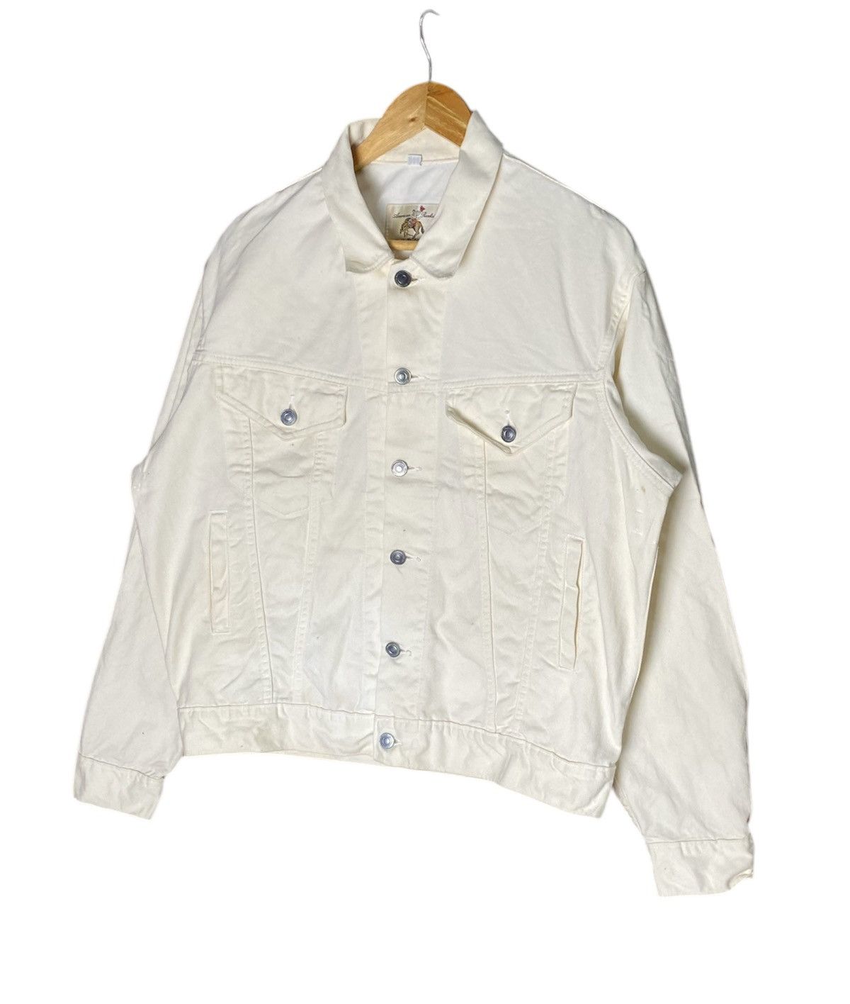 Tricker's × Vintage Vintage Bobson America Revolution Trucker Jacket Size US M / EU 48-50 / 2 - 2 Thumbnail