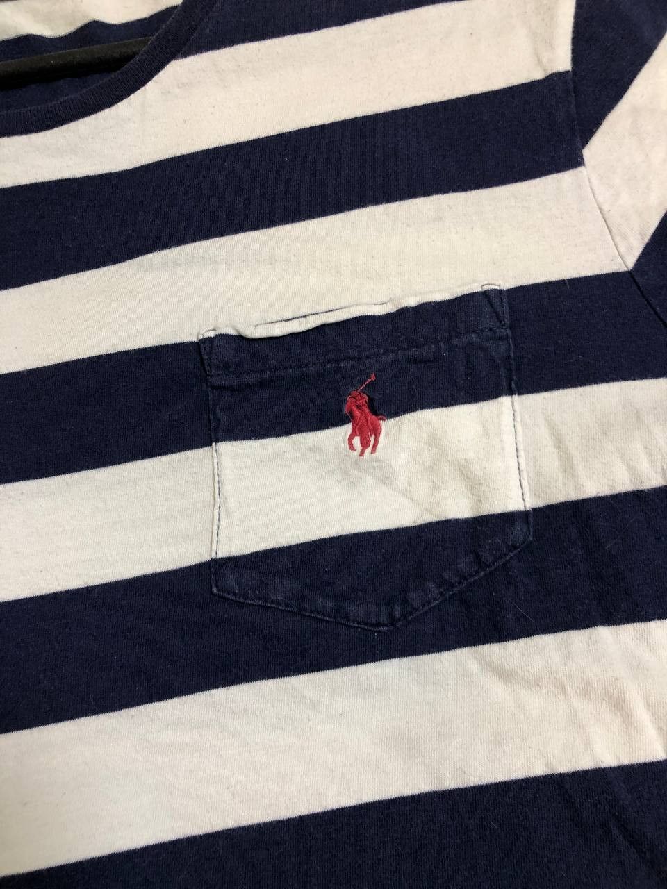 Polo Ralph Lauren Polo Ralph Lauren Shirt Navy Striped Classic Fit Crewneck Size US L / EU 52-54 / 3 - 4 Thumbnail