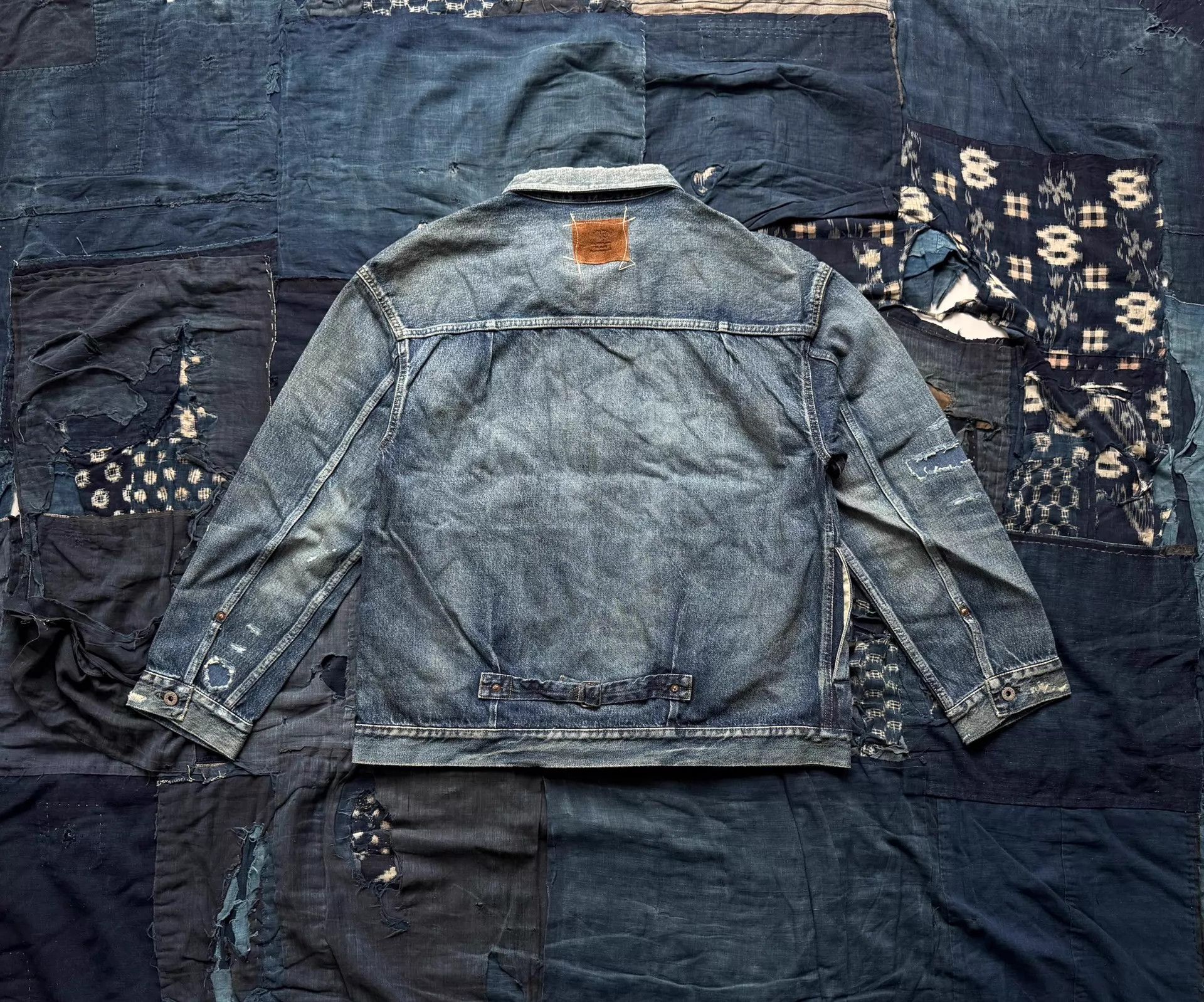 Madness MADNESS 24AW AGING TYPE-I Ripped Denim Jacket Japan Size US XL / EU 56 / 4 - 3 Thumbnail