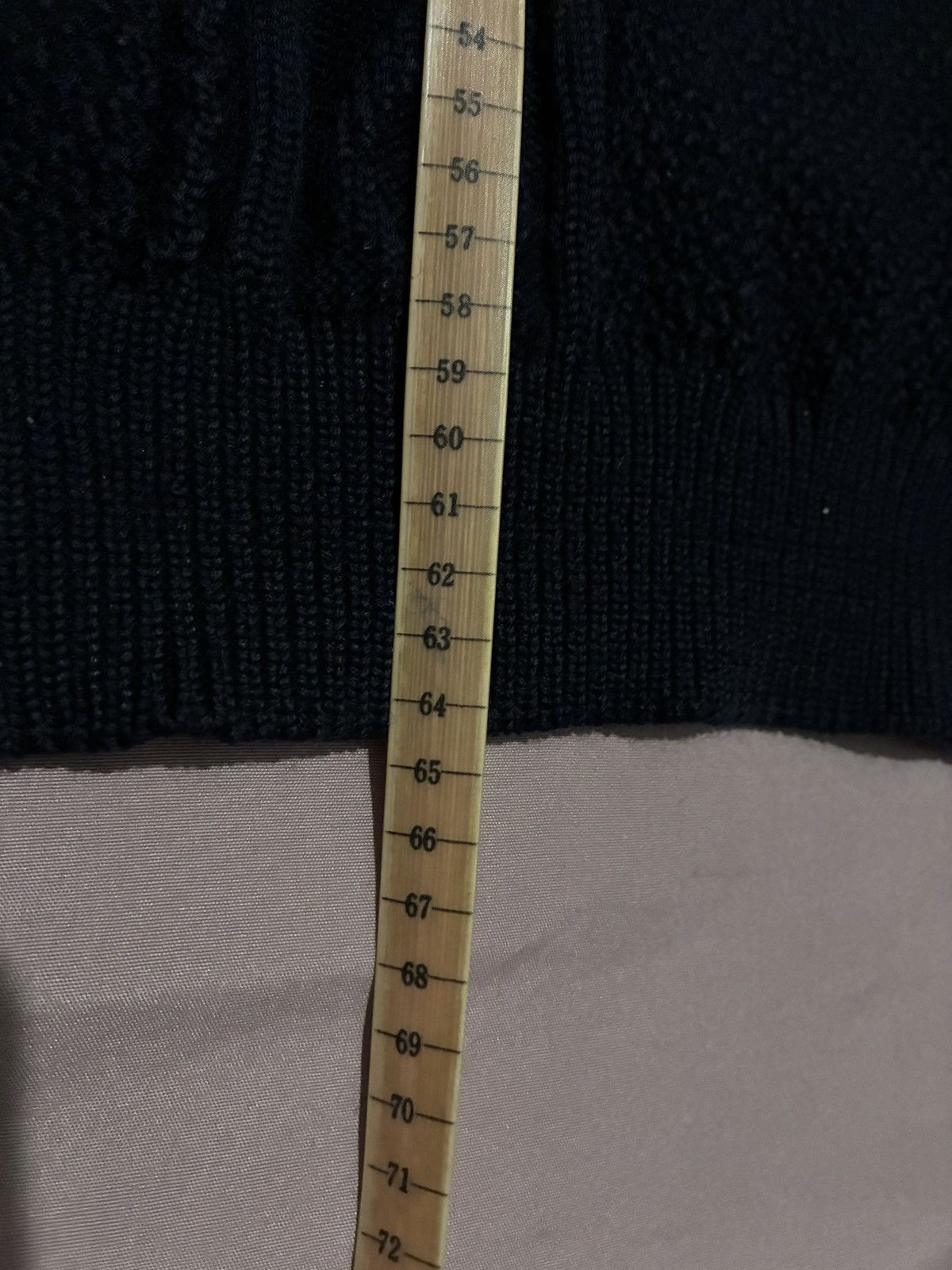 Other MADE IN FRANCE BUSNEL HEAVY KNITTED WOOL FISHERMAN CREWNECK Size US L / EU 52-54 / 3 - 11 Thumbnail