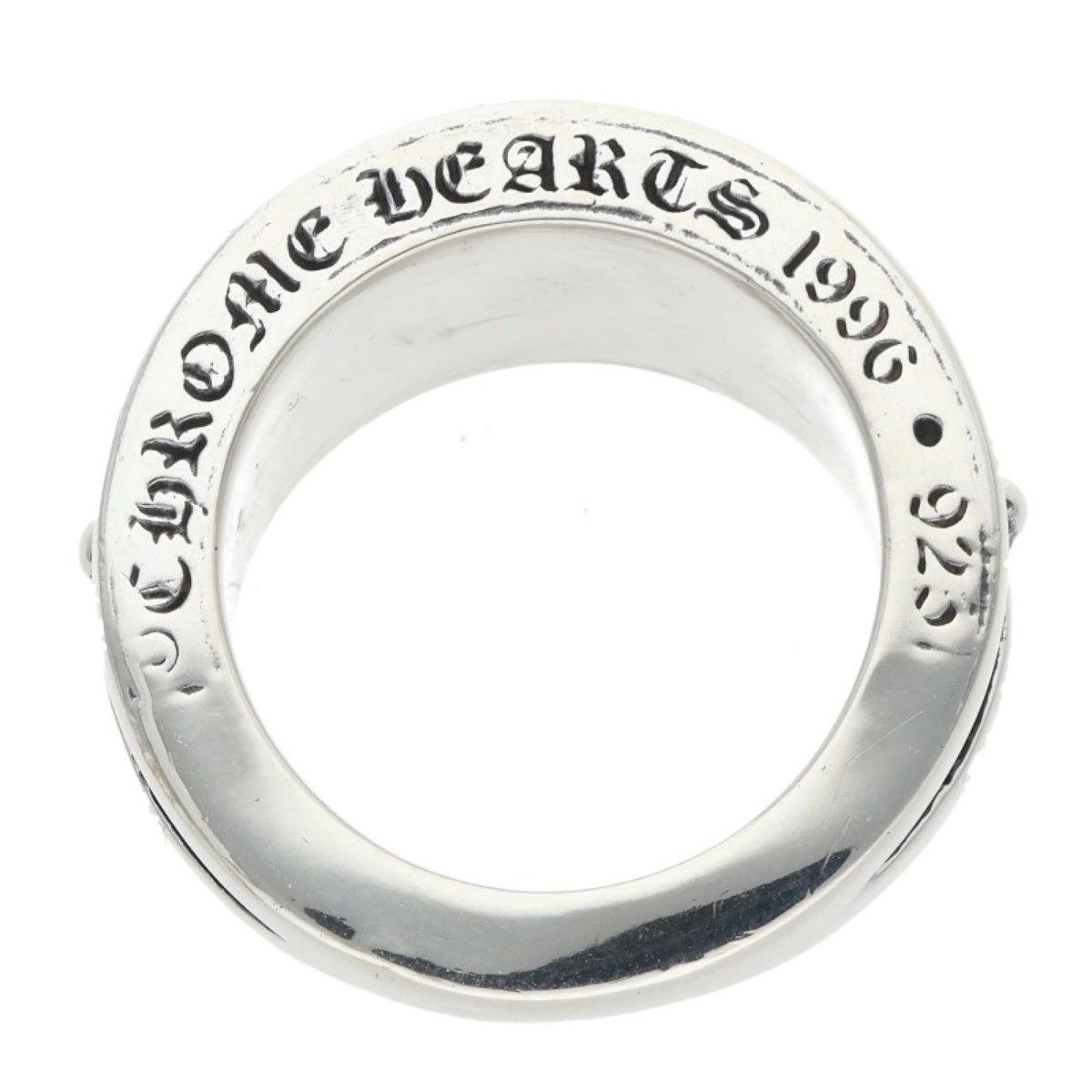 Chrome Hearts US 8 chrome hearts Cross Narrow Band Ring 16 Size ONE SIZE - 3 Thumbnail