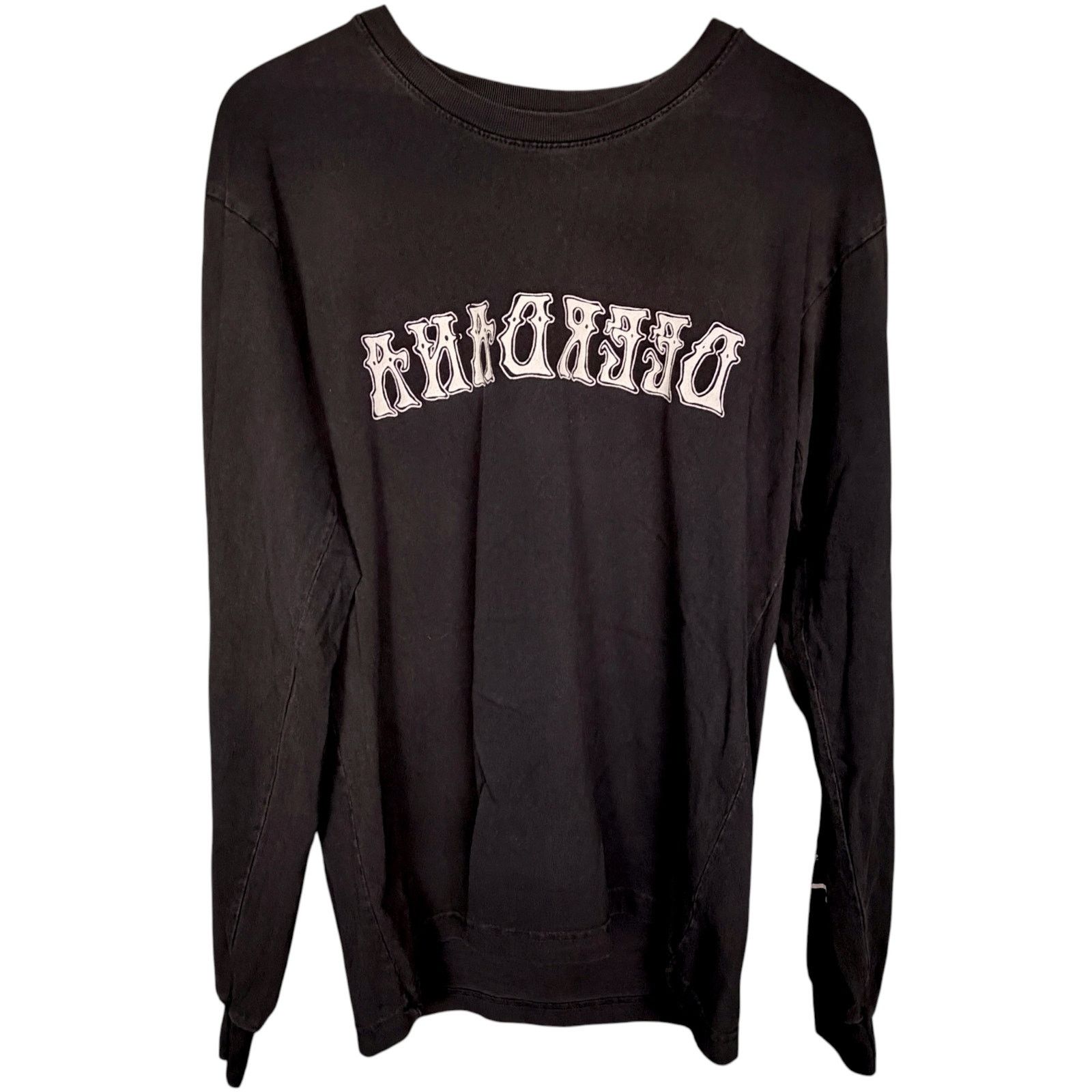 DEERDANA Deerdana Dancing Skeletons Men's S Faded Black L/S T Shirt Size US S / EU 44-46 / 1 - 7 Thumbnail