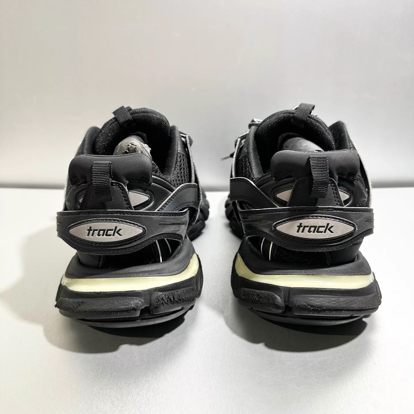 Balenciaga Balenciaga Track Black Led Version 44 EU X6529 Size US 11 / EU 44 - 5 Thumbnail